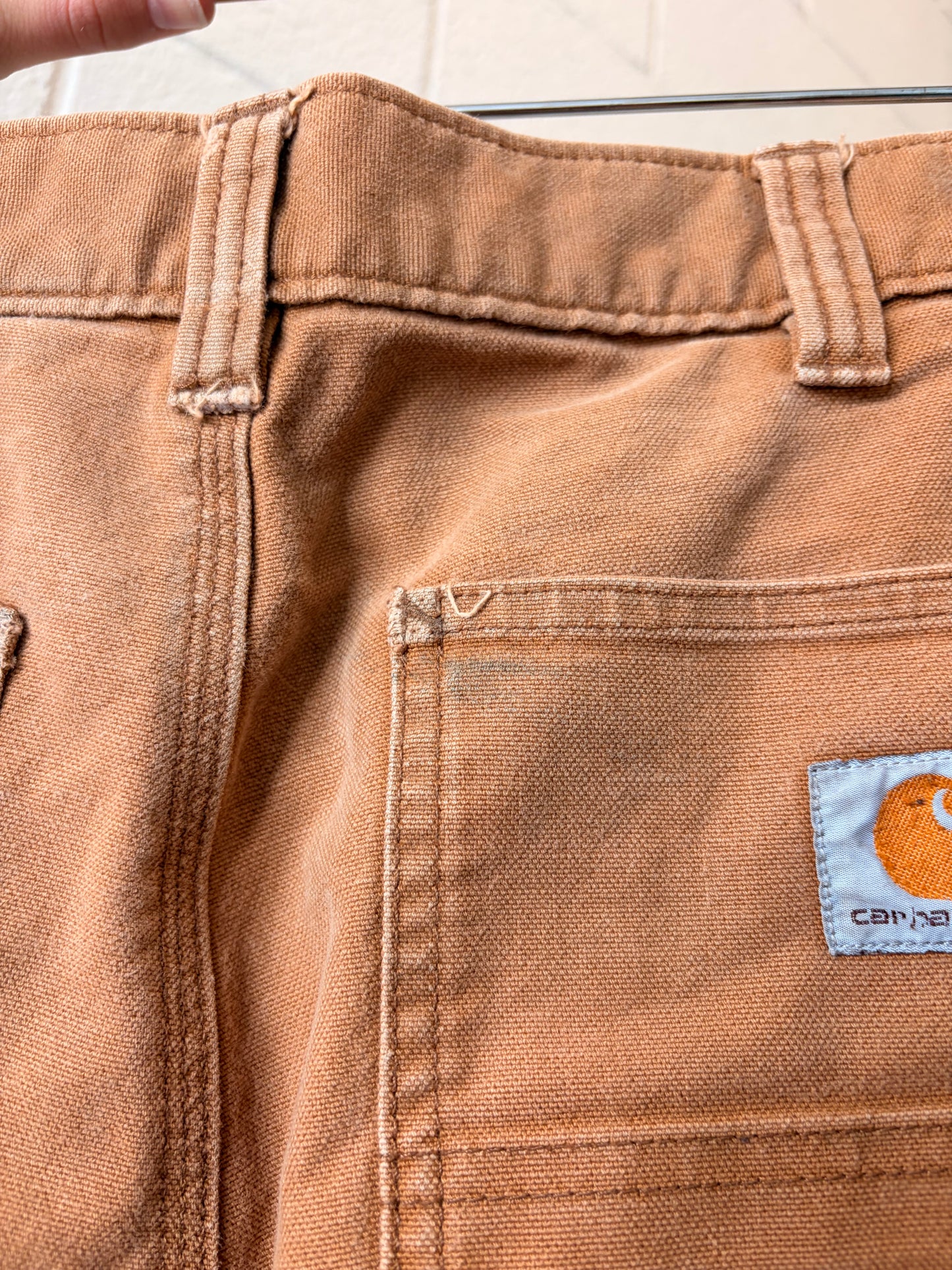 Carhartt Tan Double Knee Pants : 34x30