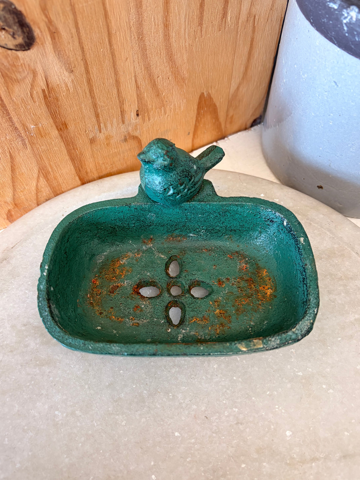 Cast Iron Bird Bath Soap Holder (Local Pick Up Only)