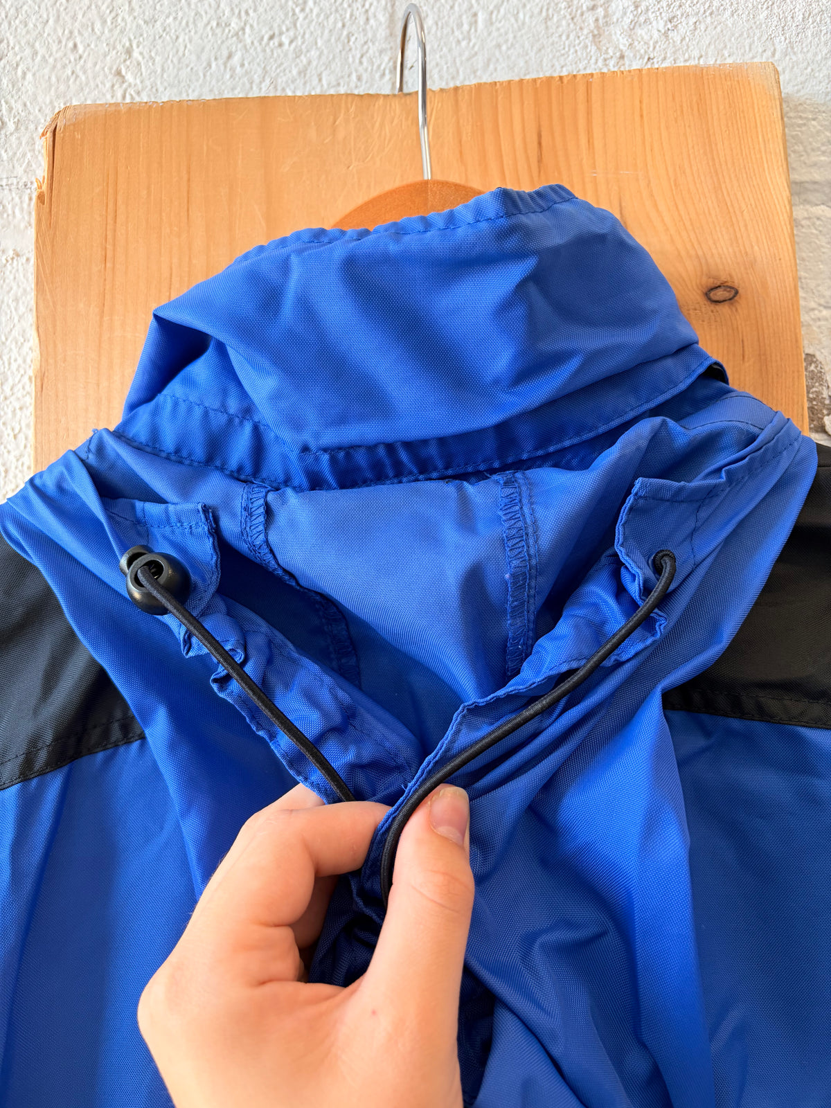 Vtg Marlboro Blue Windbreaker Jacket : L (As Is)