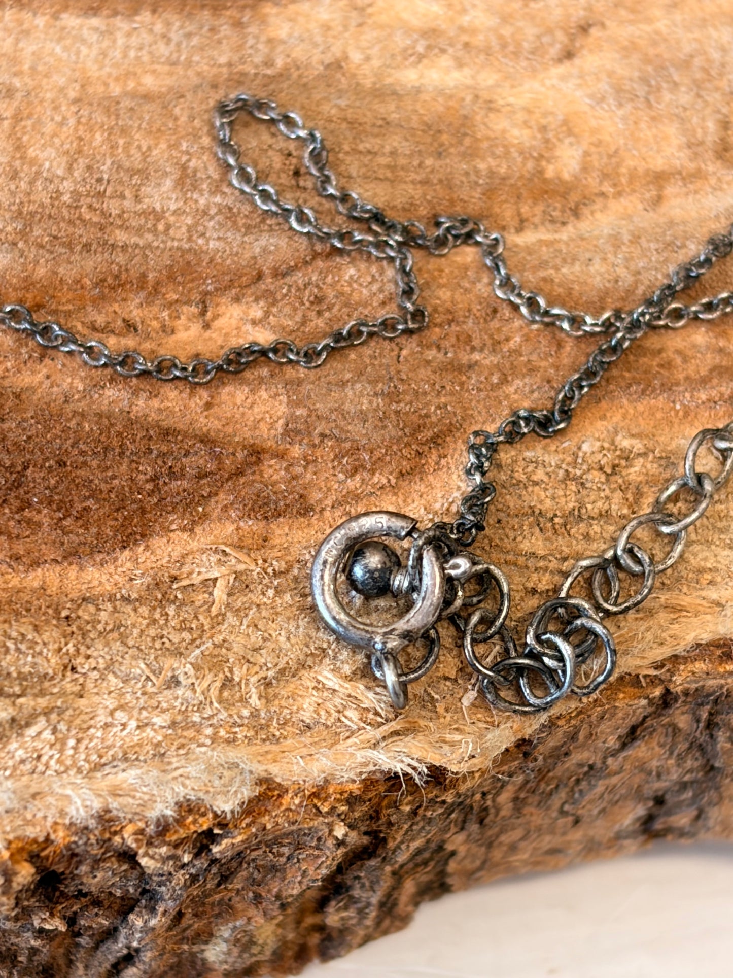 Dainty 925 Silver Sun Necklace