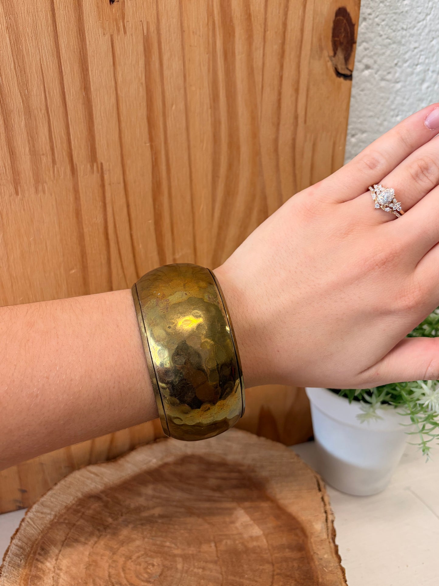 Brass Tone Bangle