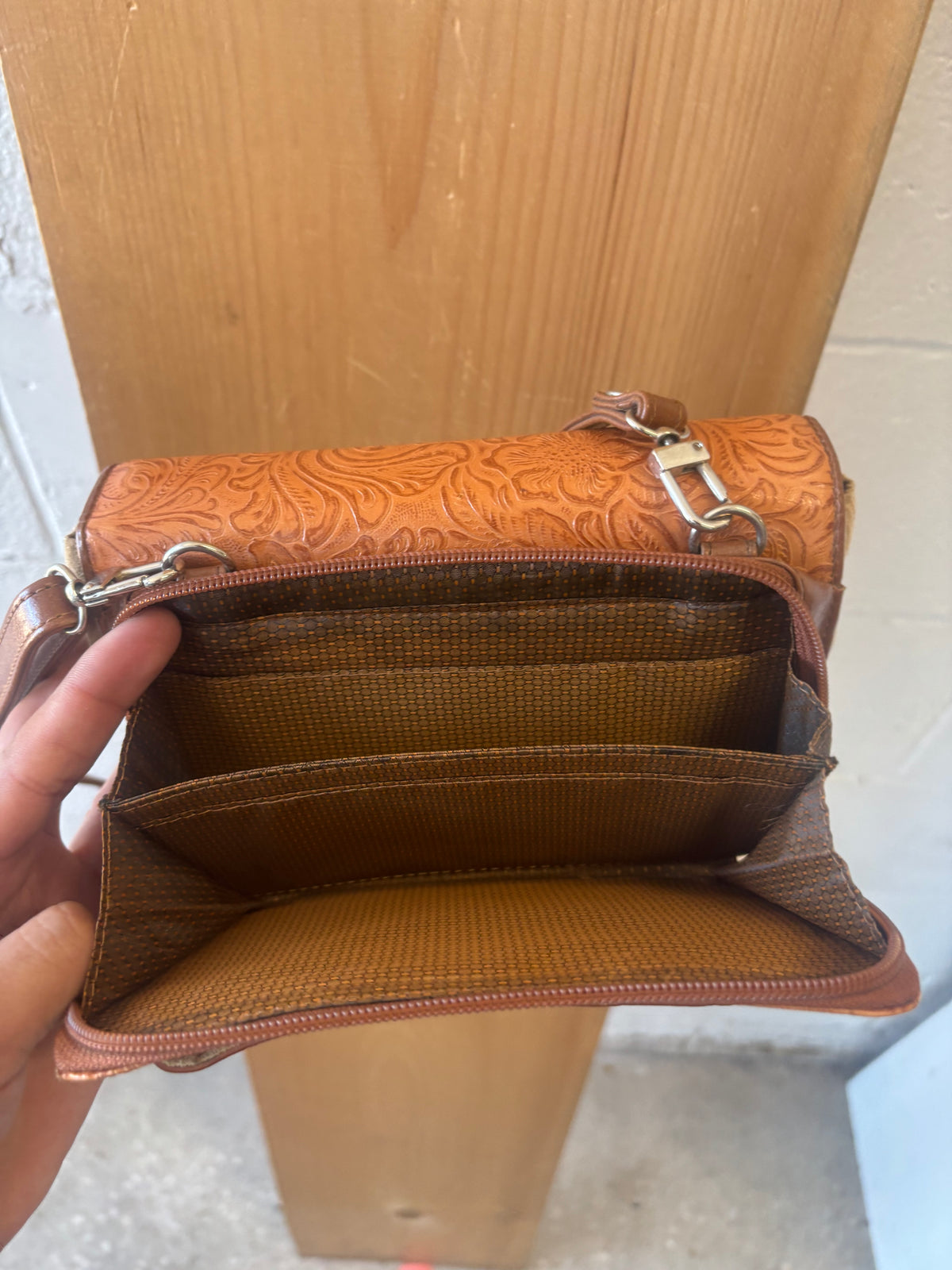 Western Heart Crossbody Bag