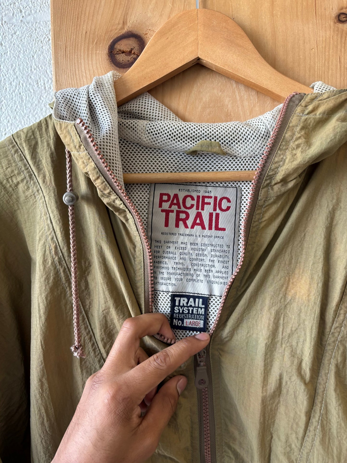Sun Faded Pacific Trail Jacket : L