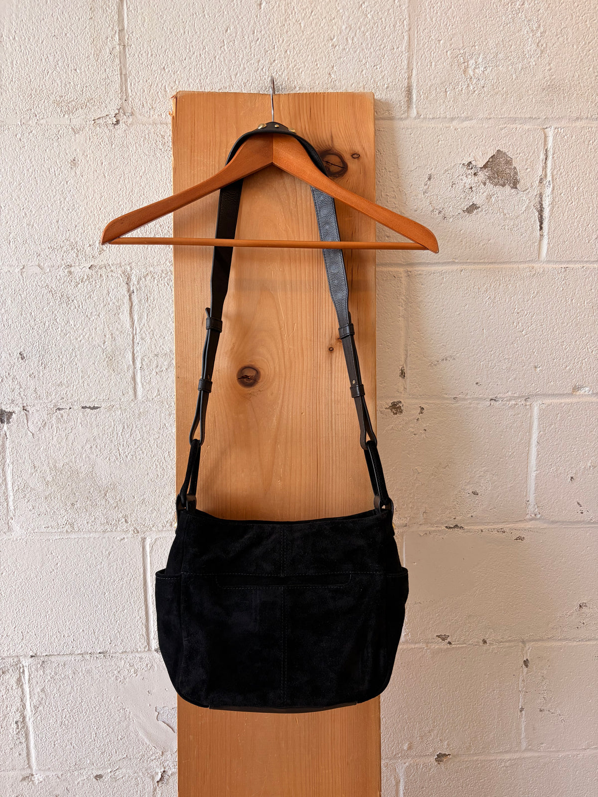 Studded Black HOBO Sheila Bag