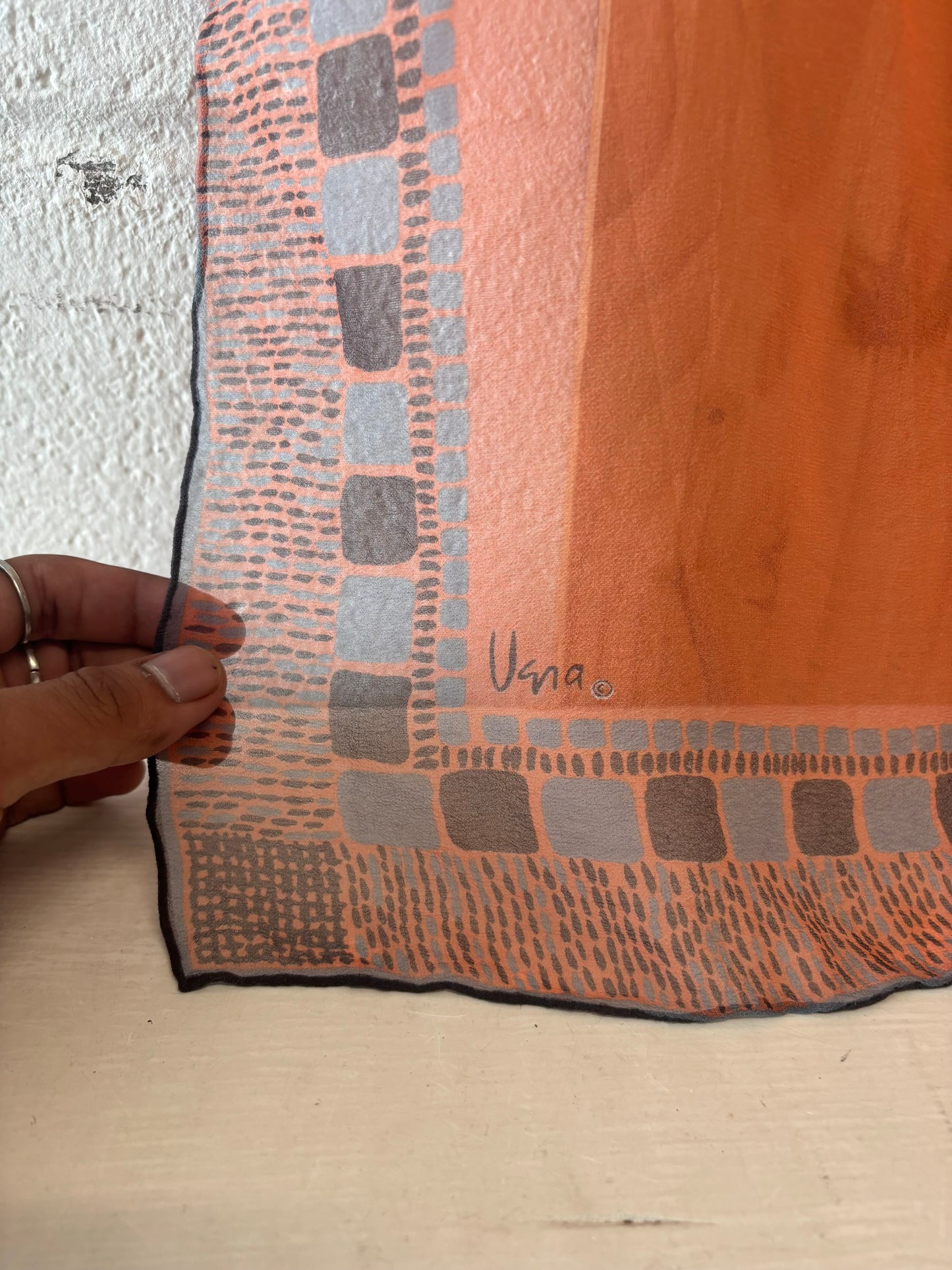 Patterned Scarf