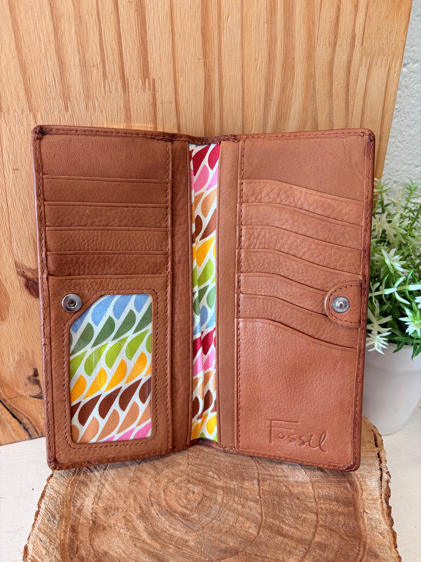 Light Brown Fossil Wallet