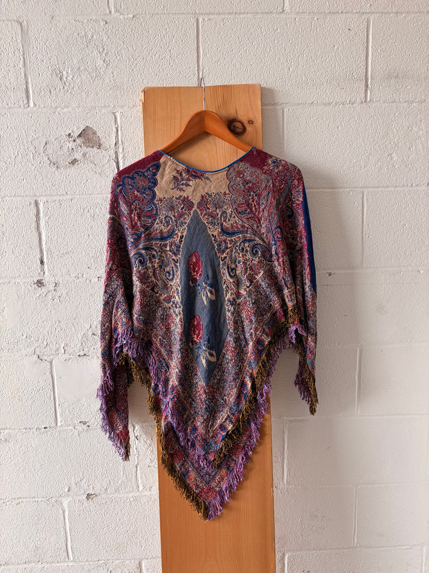 Boho Tapestry Poncho