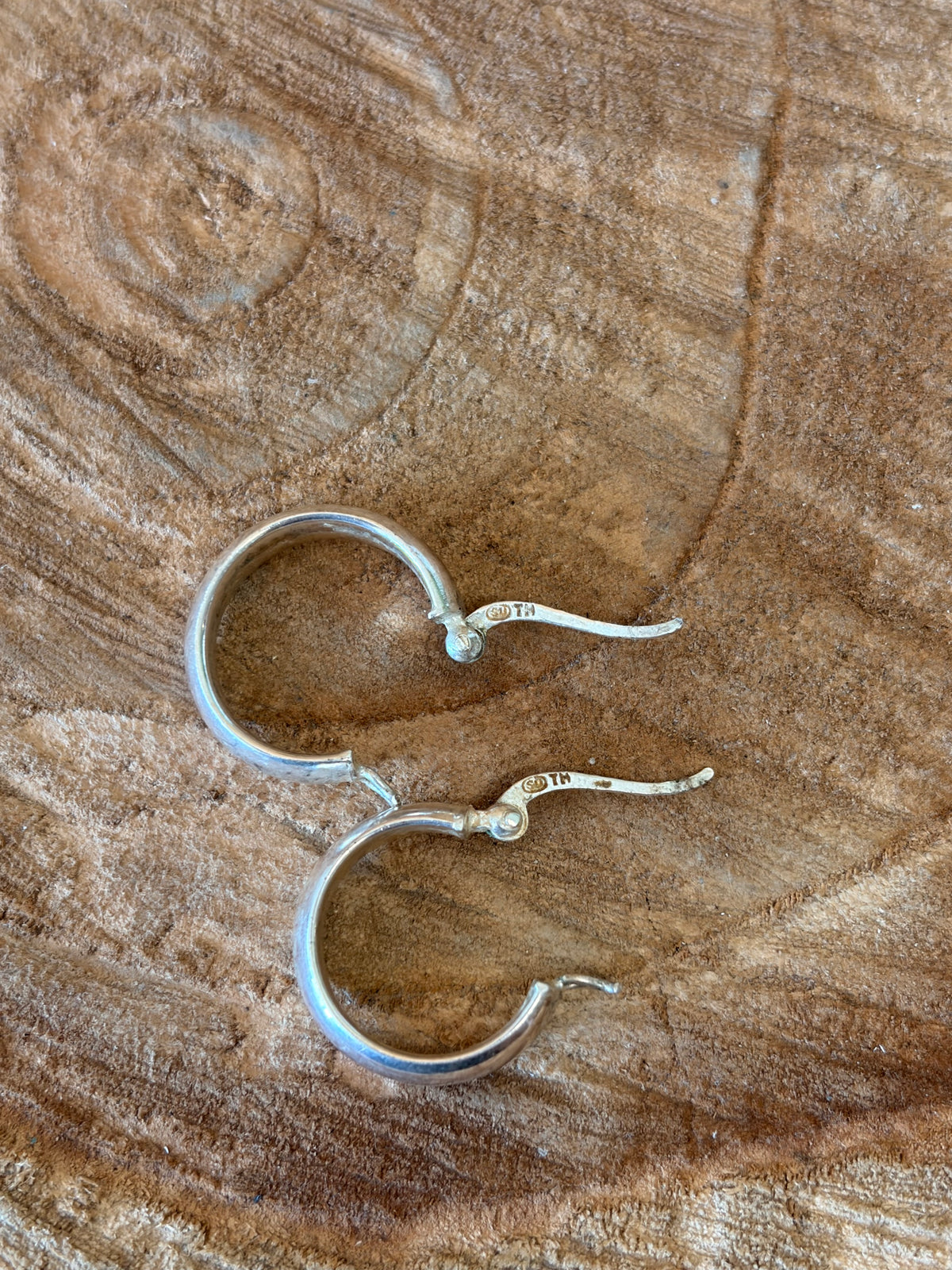 925 Silver Hoops