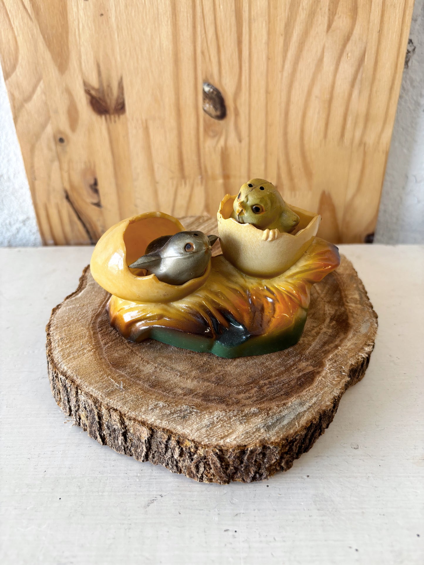 Plastic Bird Salt & Pepper Shakers