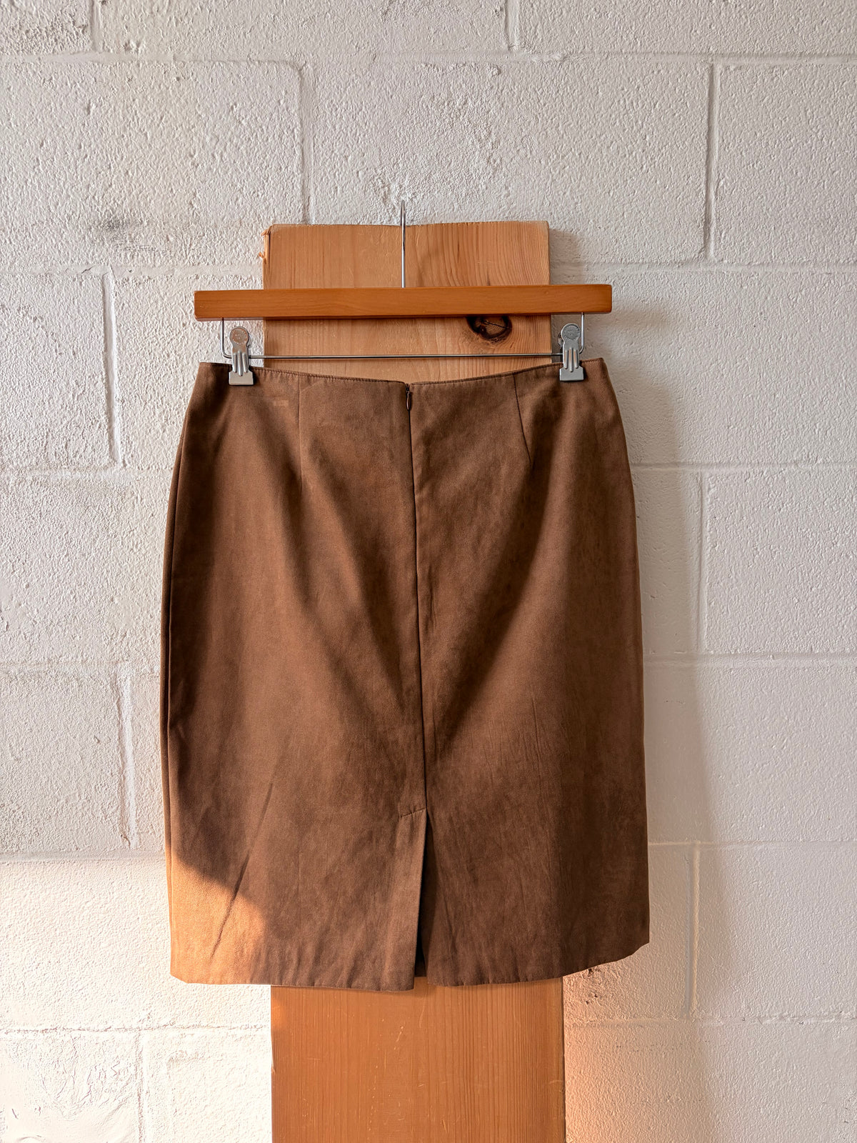 Studded Faux Suede Skirt : 10