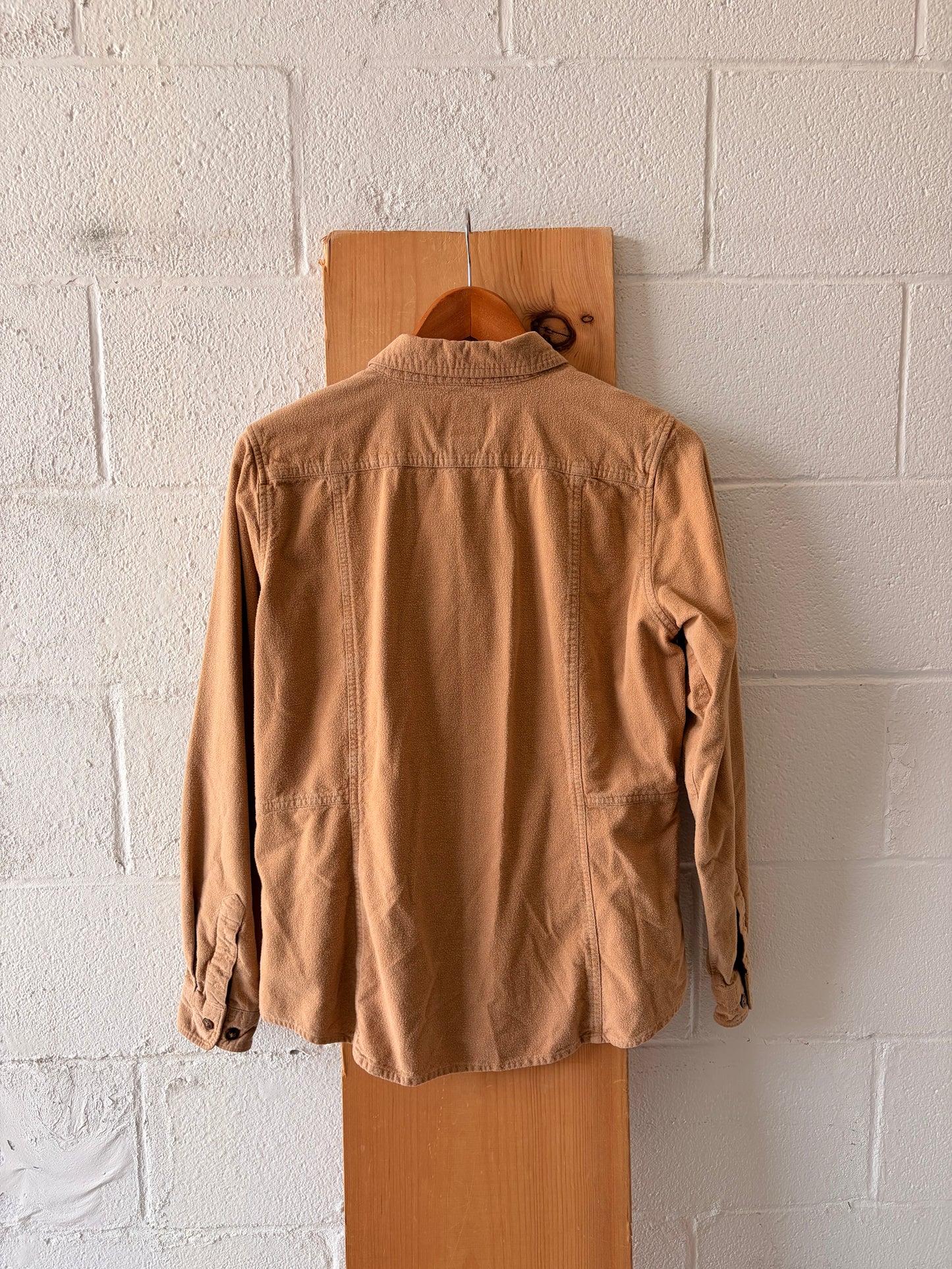 Camel Woolrich Button Down : L