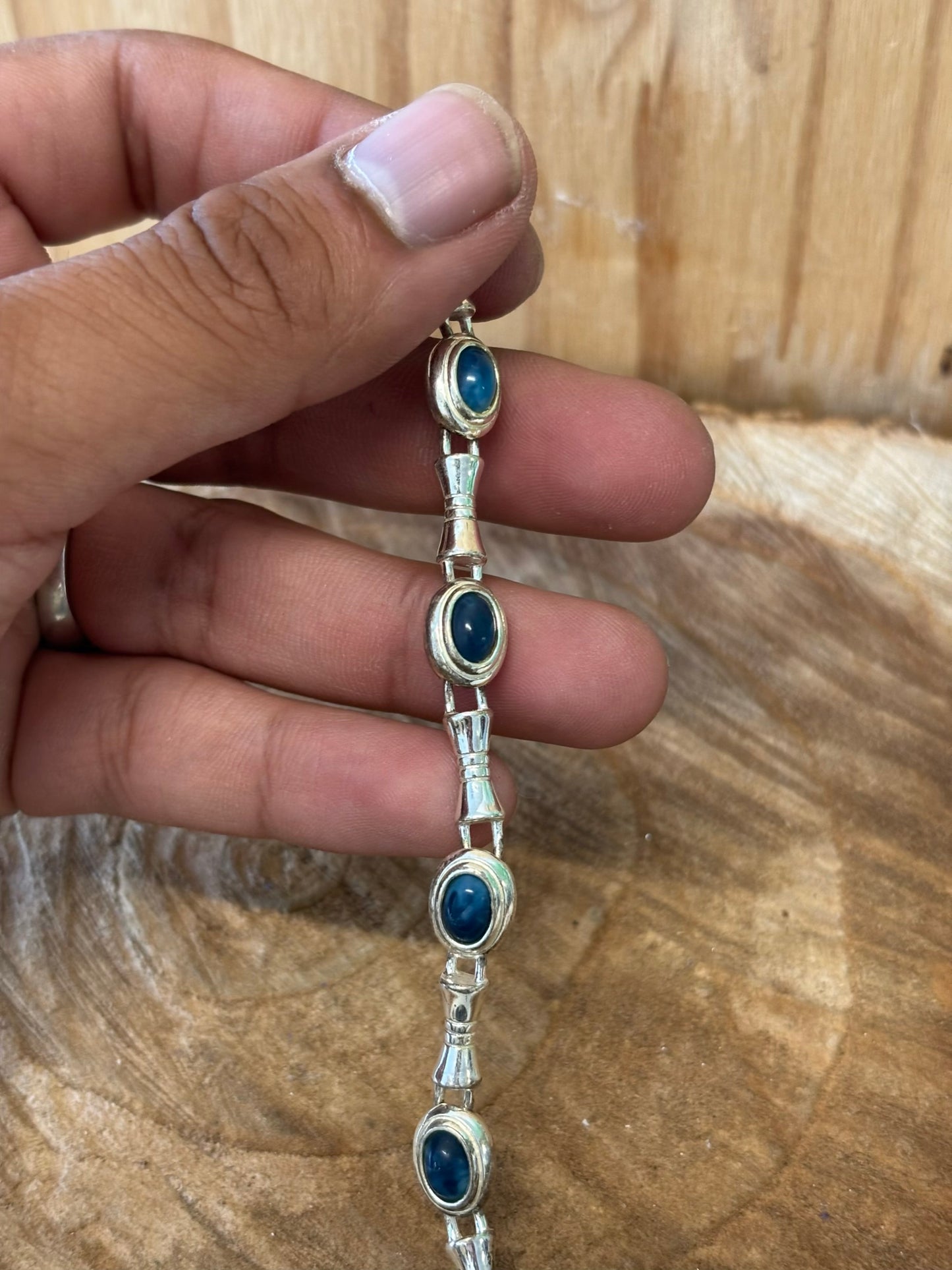 Blue Stone Bracelet