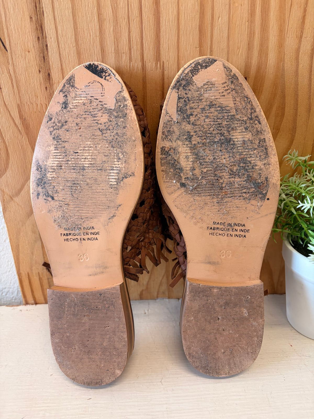 Free People Woven Mules : Size EU 36