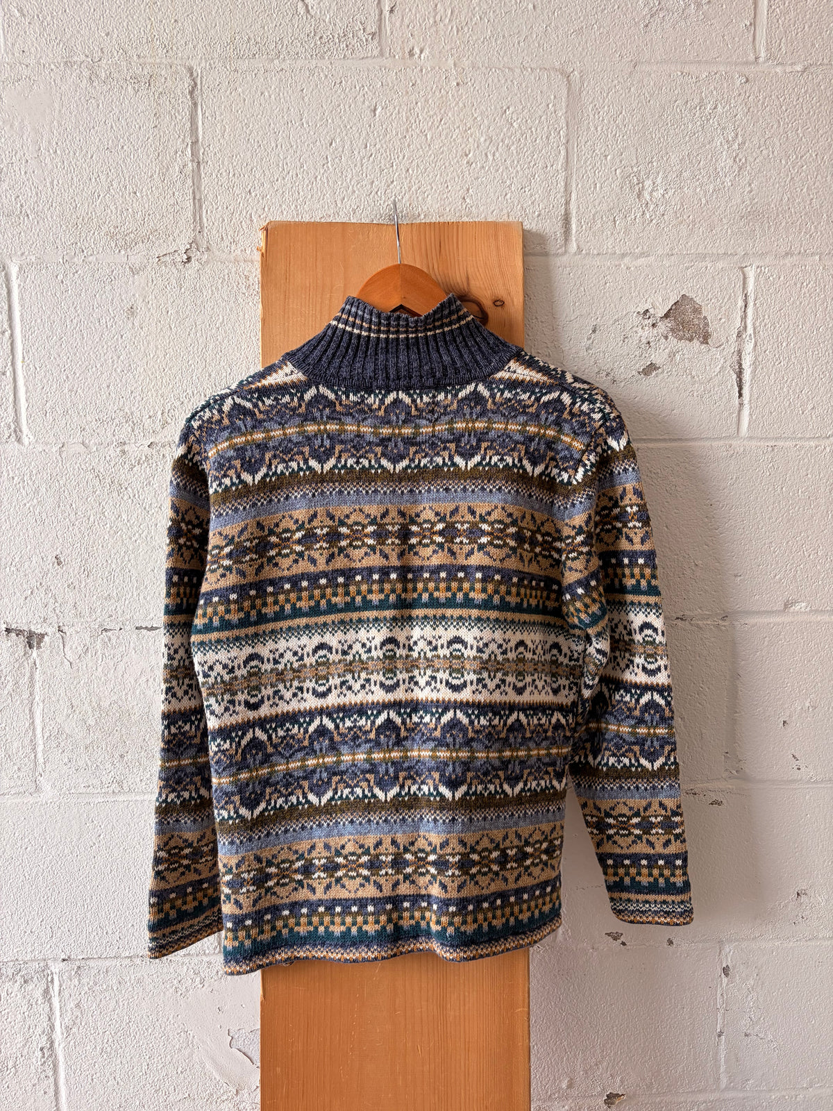 Vtg Tiara International Zip Up Sweater : S