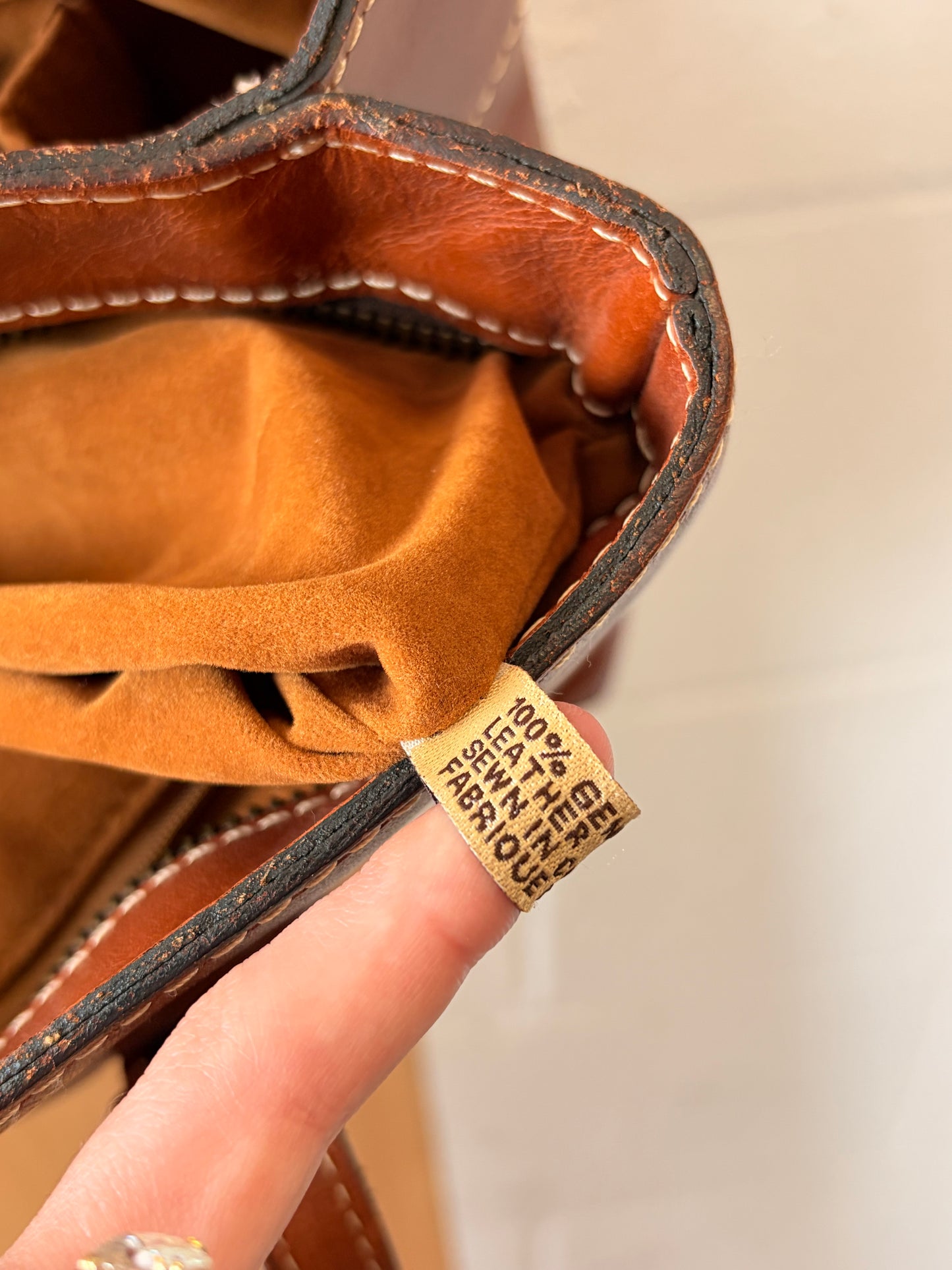 Patricia Nash Brown Leather Tote