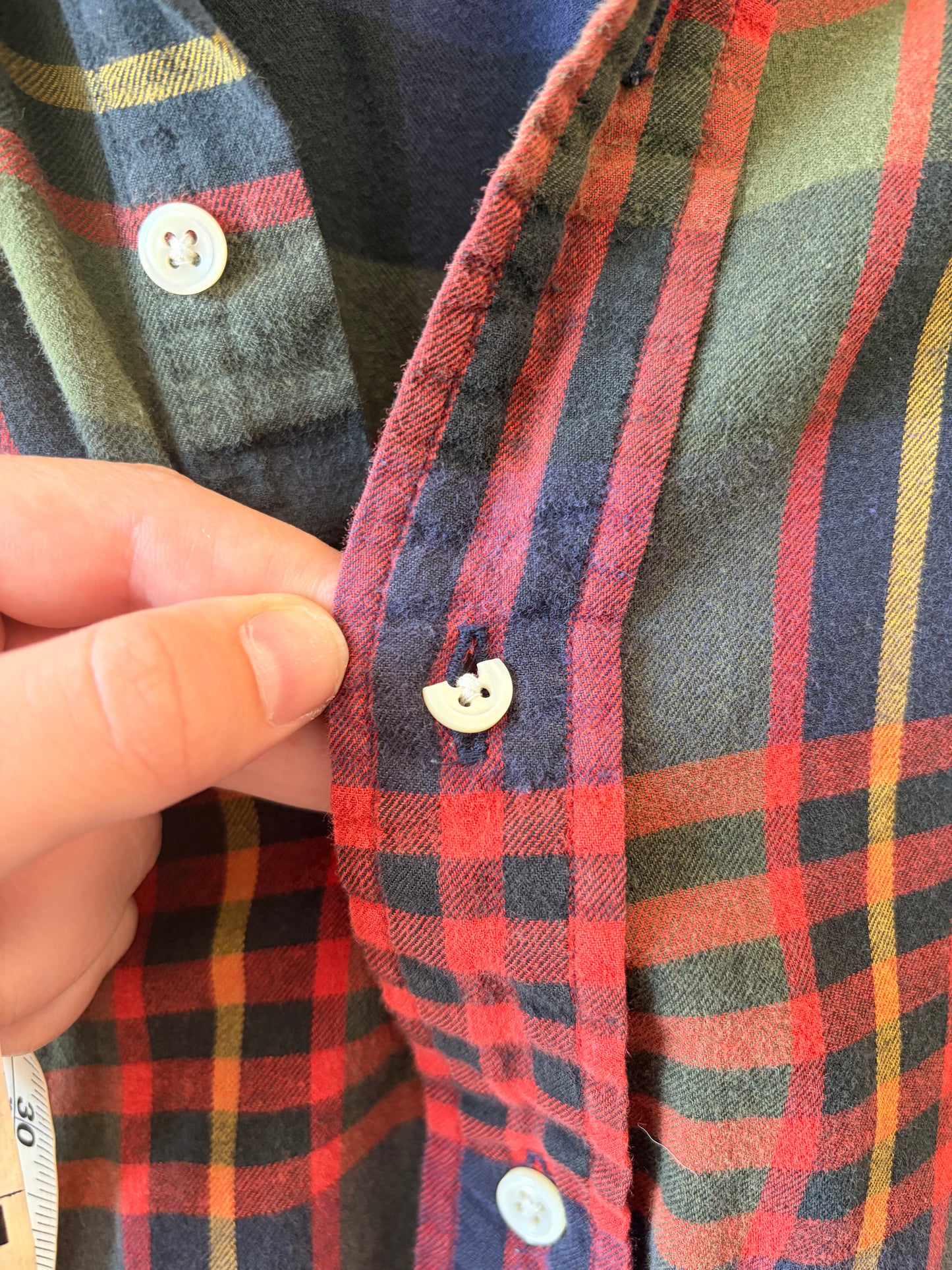 Ralph Lauren Plaid Button Up : L