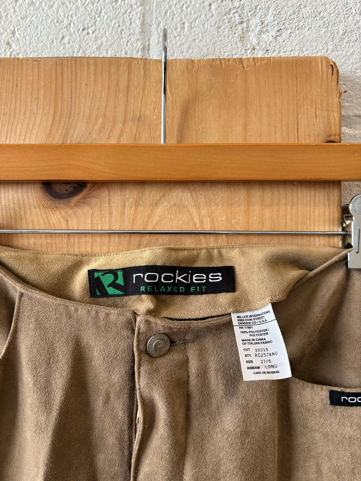 Rockies Faux Suede Set : M