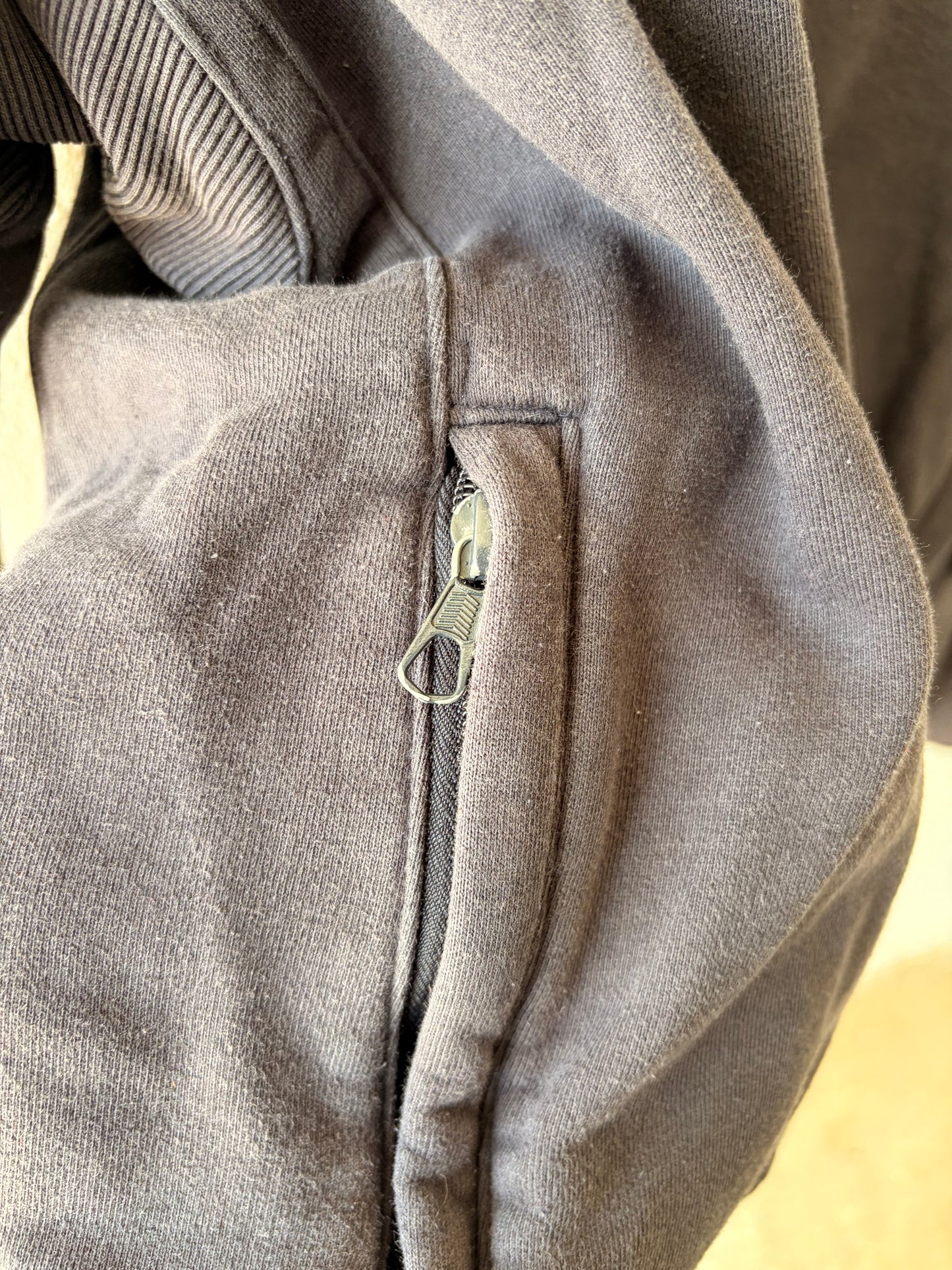 ‘04 National Geographic Hooded Quarter Zip : XL