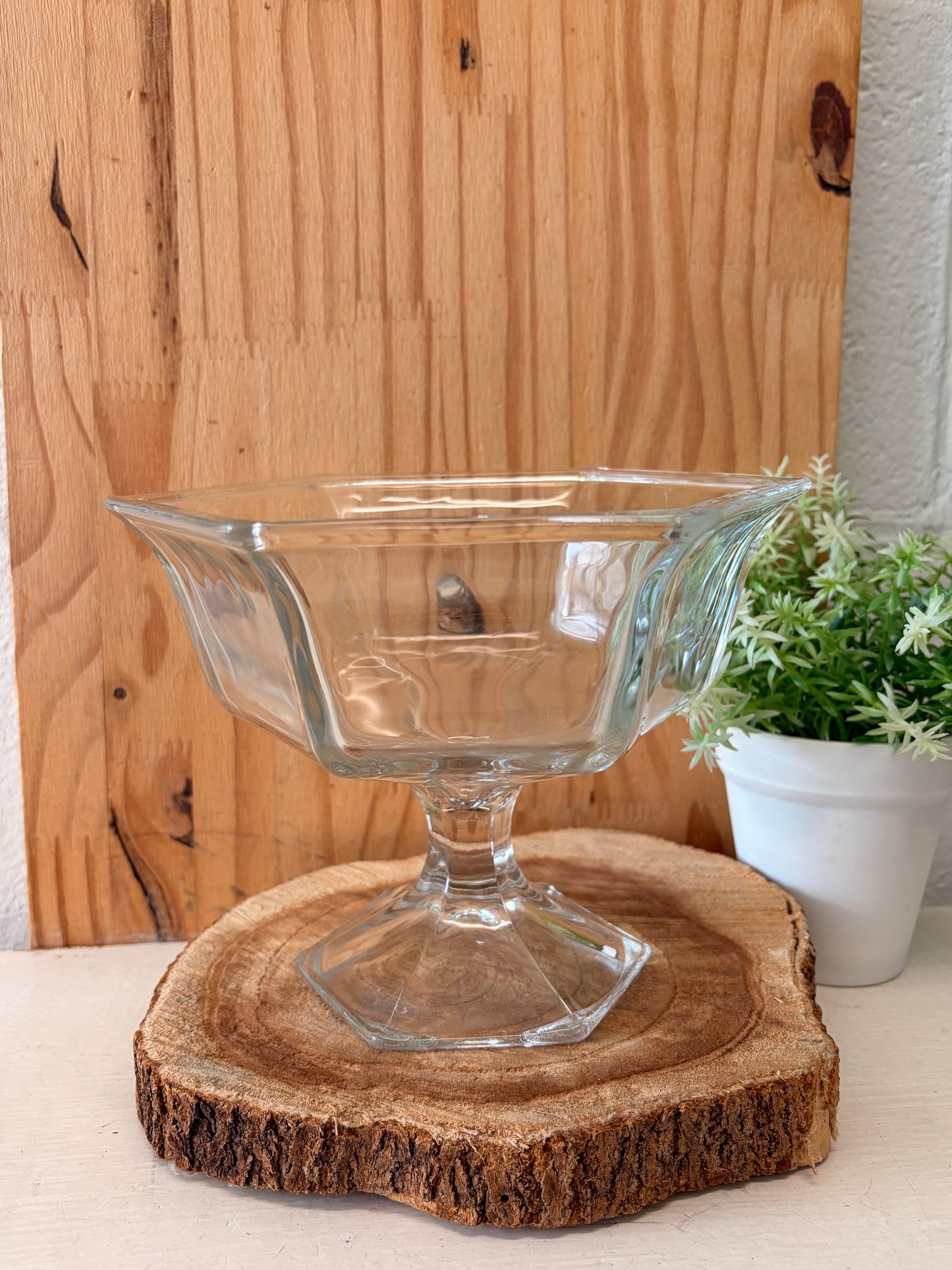 Glass Pedestal Dish (Local Pick Up Only)