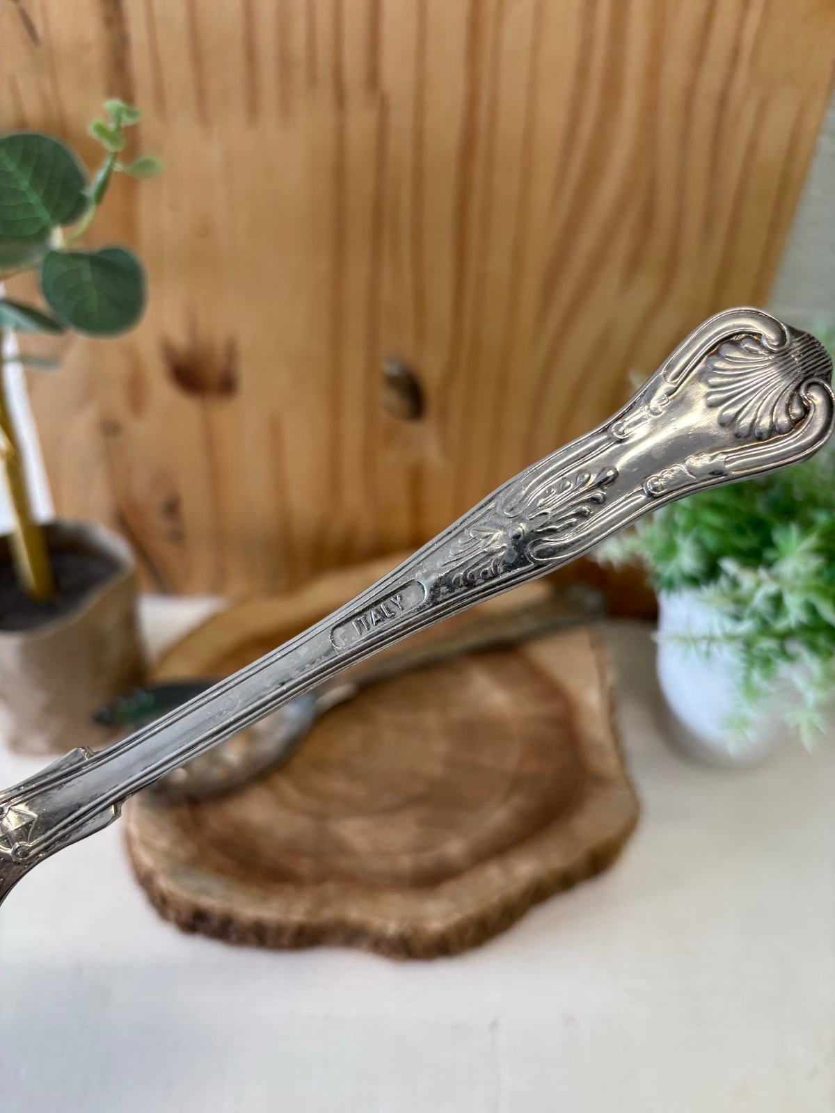 Vtg Italian Silver Serving Set