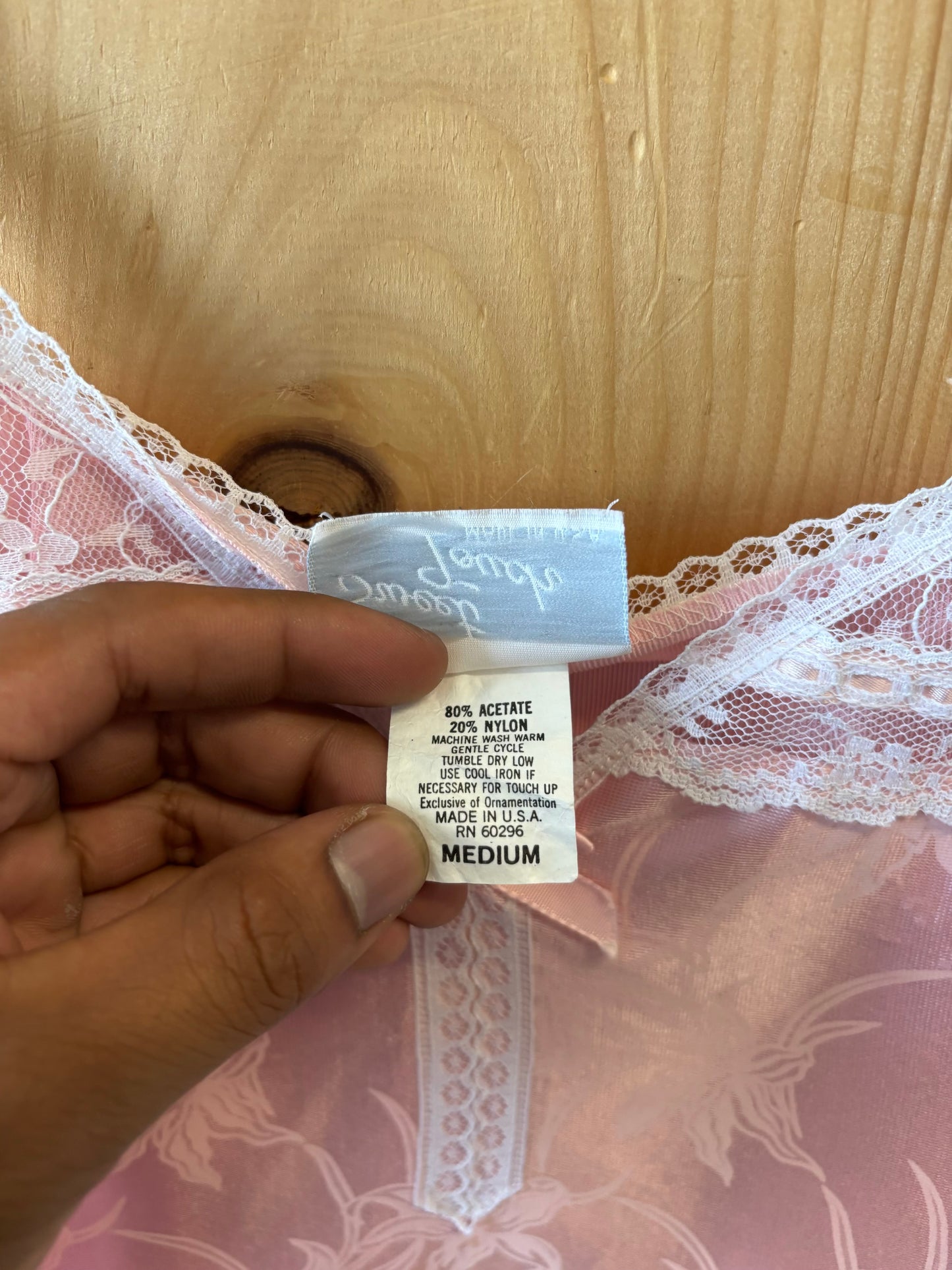 Vtg Pink Cami : M