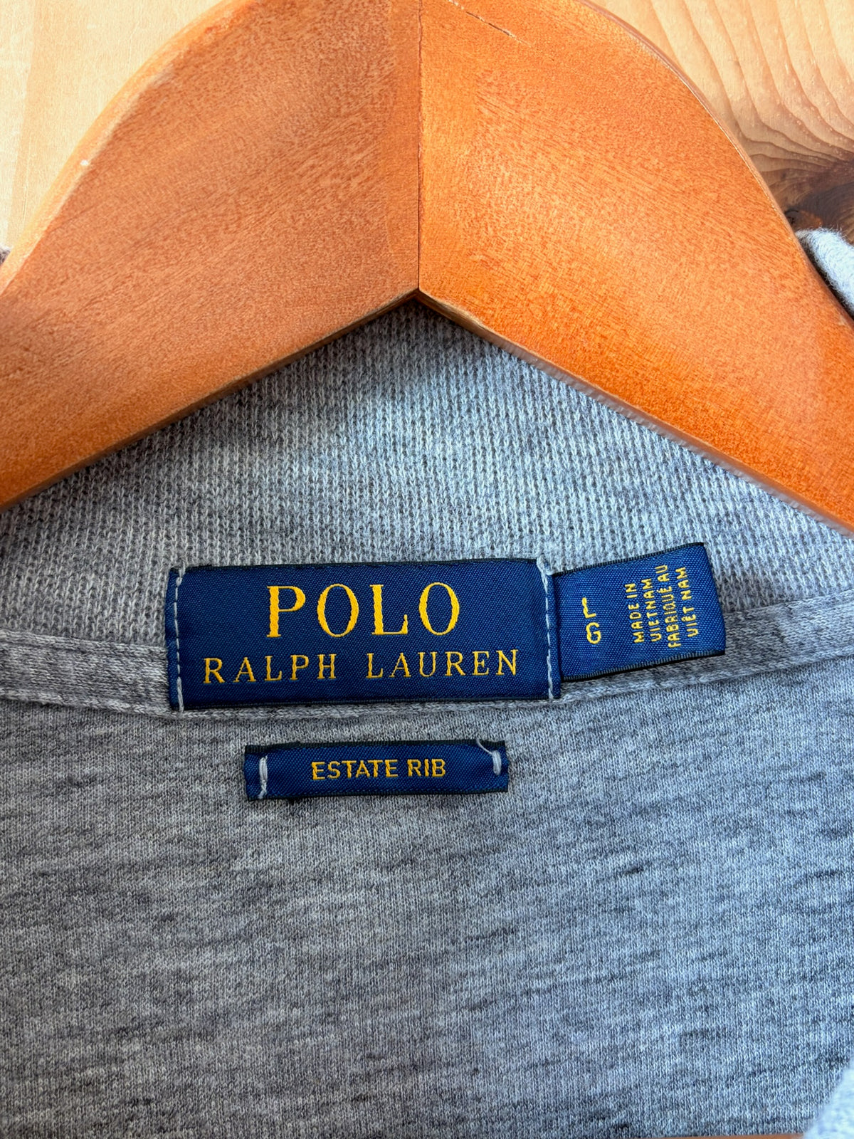 Ralph Lauren Polo Estate Rib Quarter Zip : L