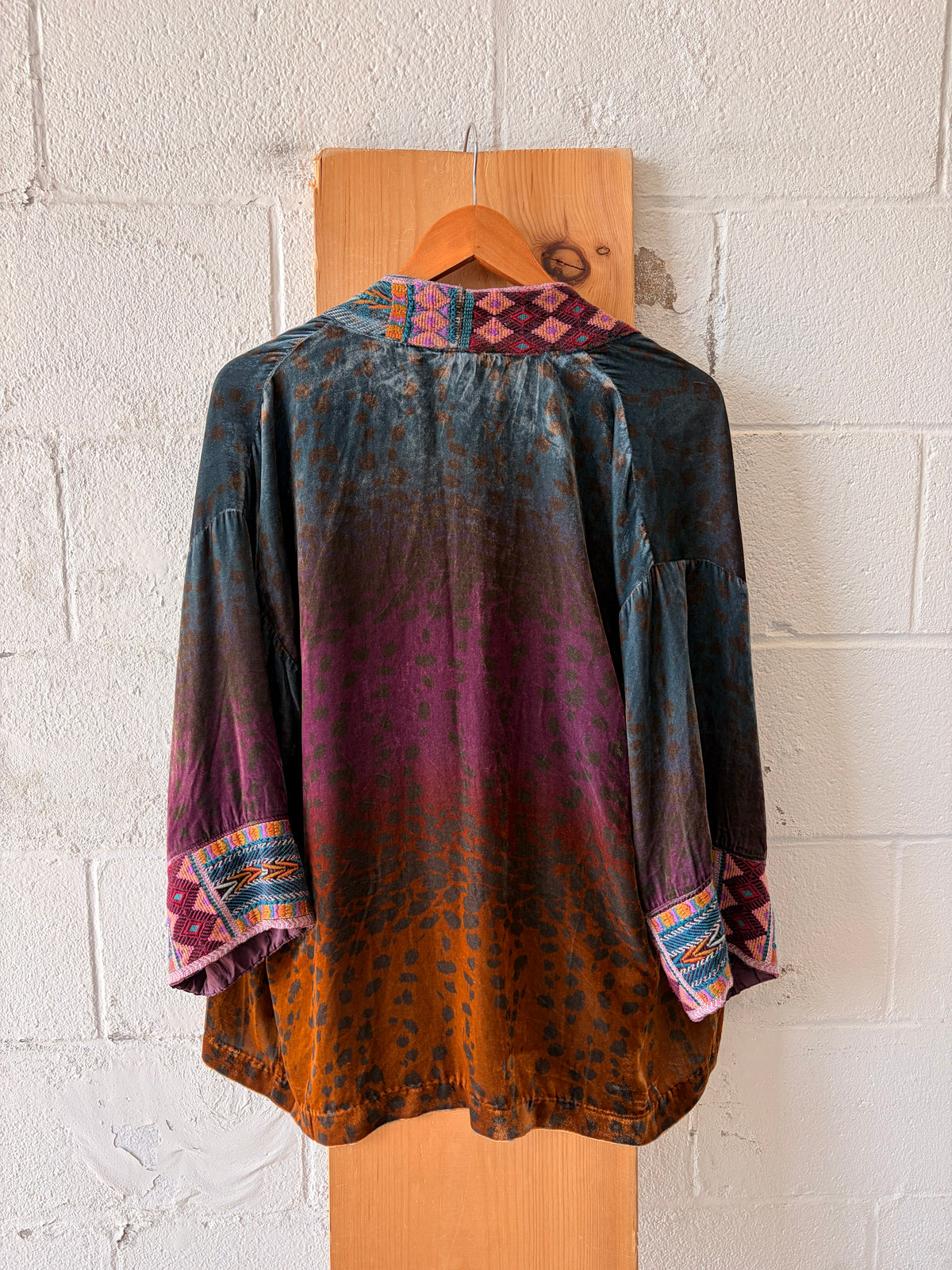 Johnny Was Velvet Kimono : M