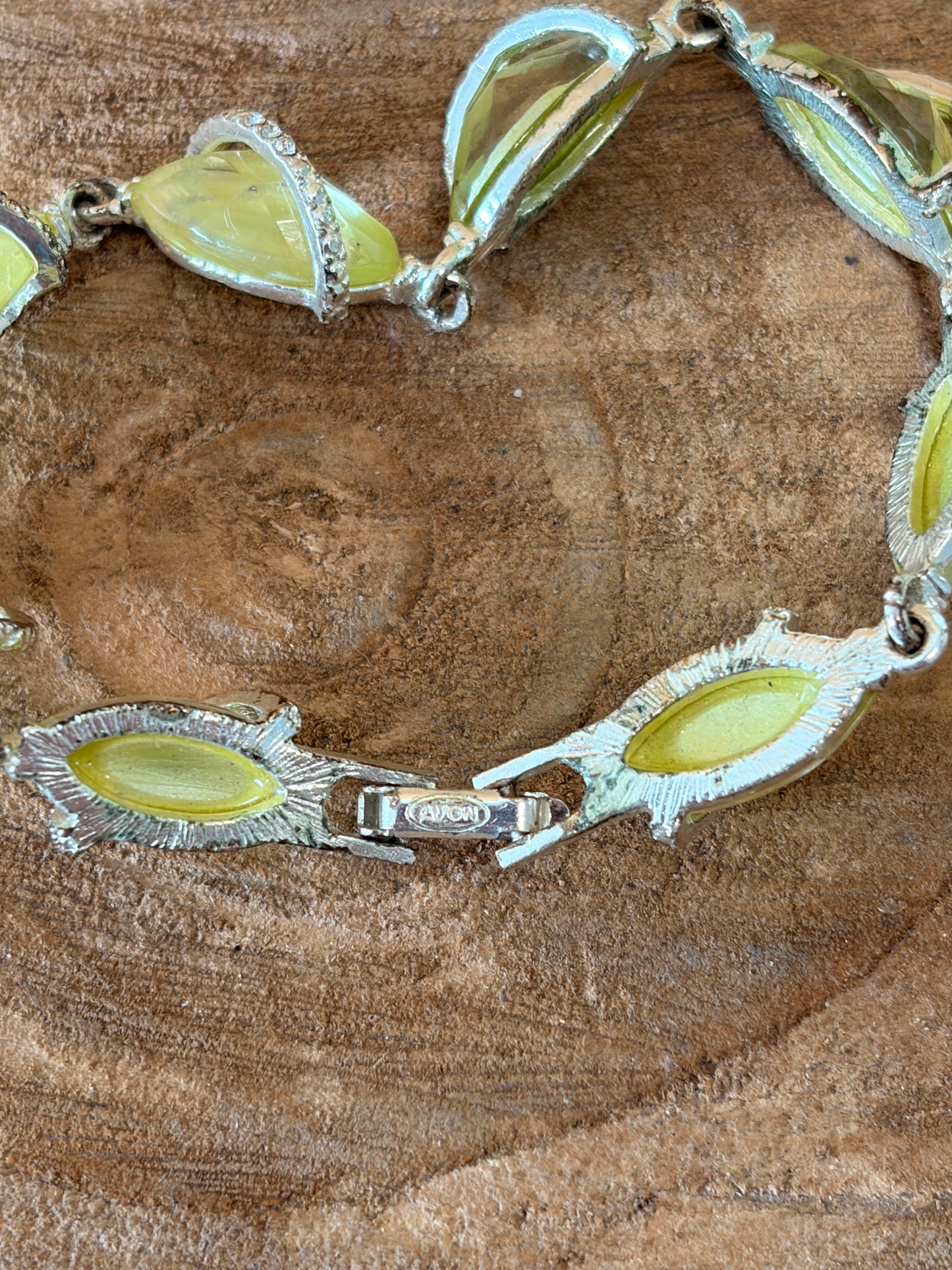 Vtg Yellow Avon Bracelet