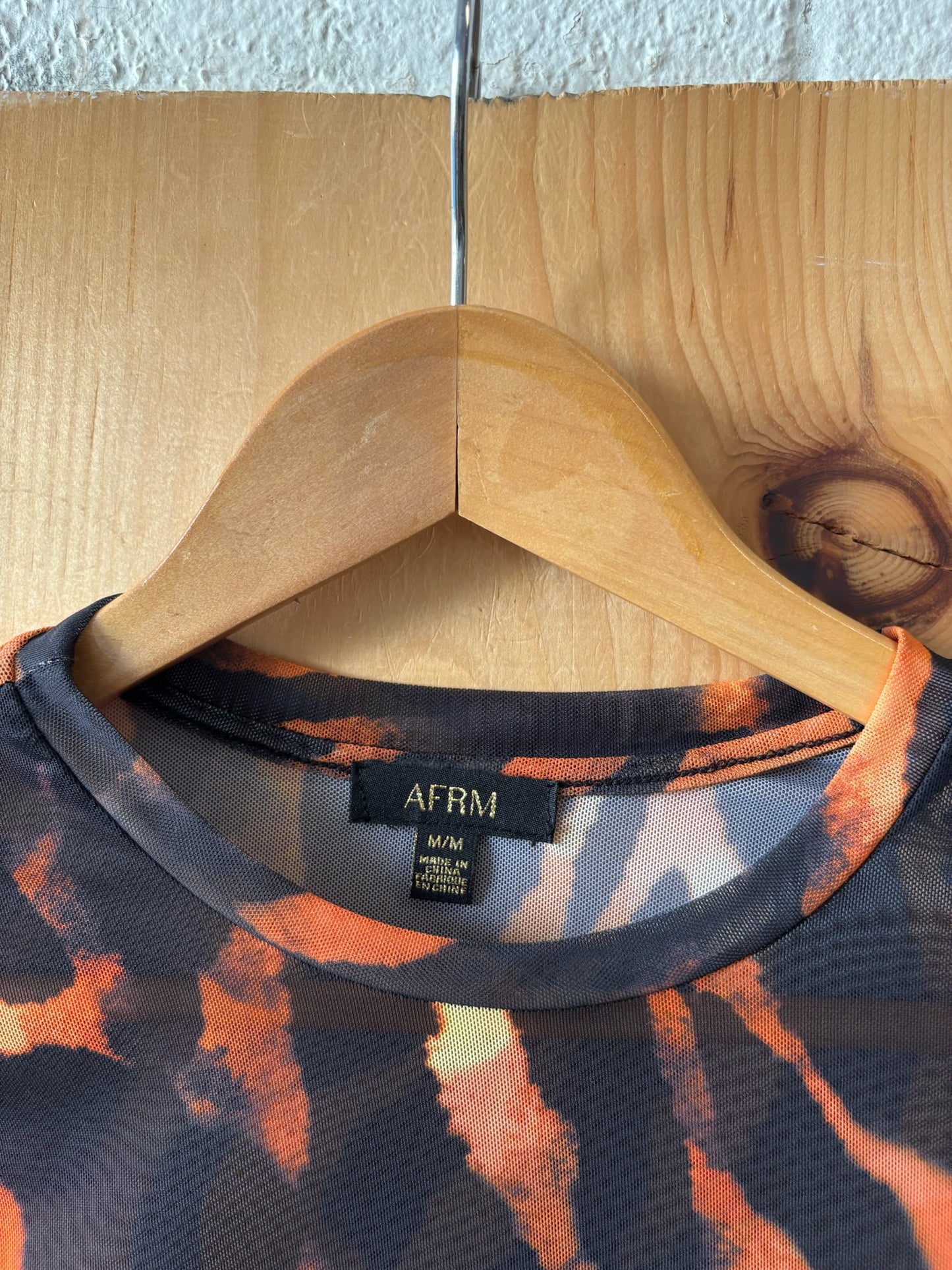 Mesh Flames Top : M
