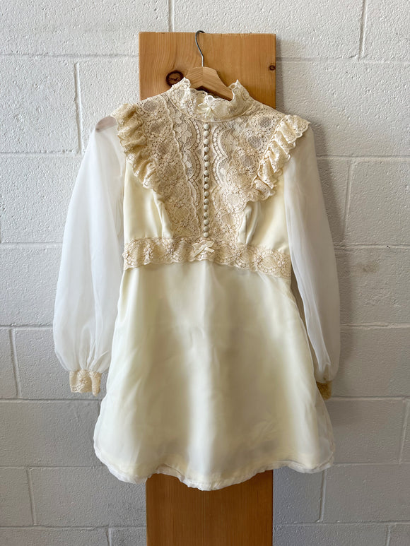 WHSE479 Reworked Vintage Dress : XS/S