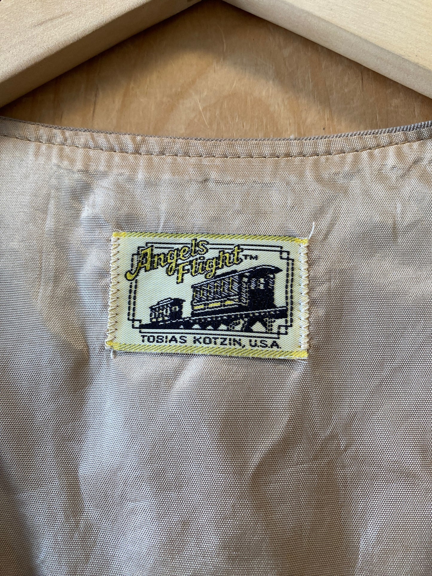 Vtg Tan Vest : S