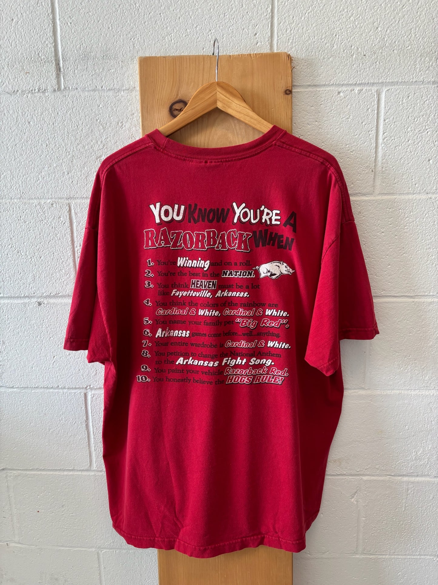Razorback Believer Tee : XXL