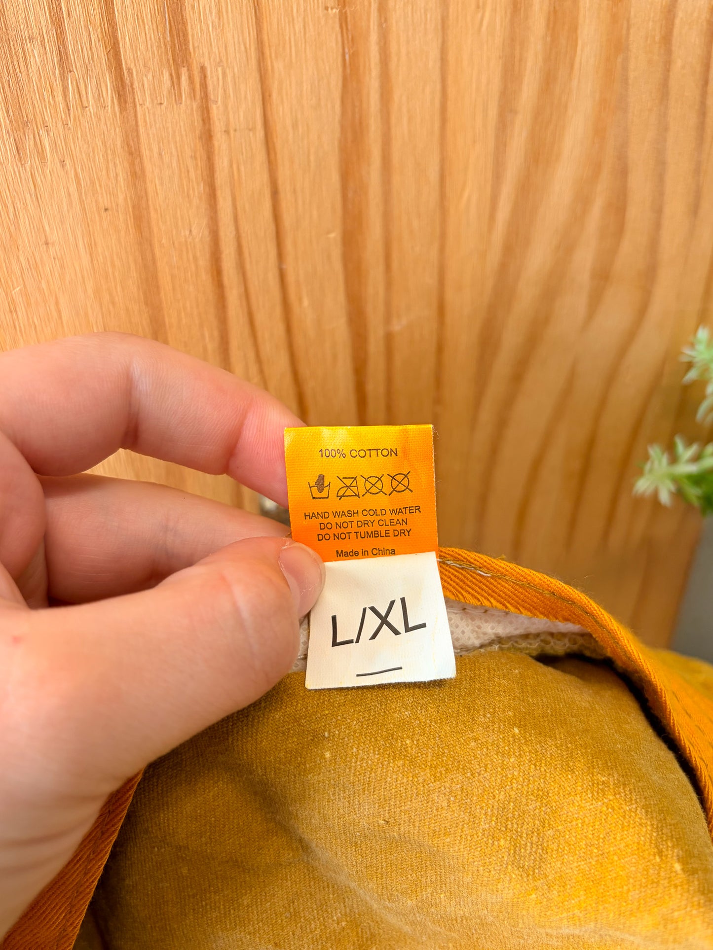 Mustard Yellow Bucket Hat : L/XL