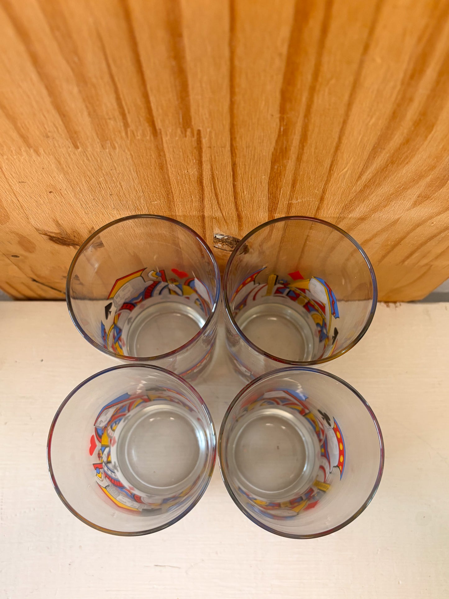 Set of Four Libbey King & Queen Highball Glasses (Local Pick Up Only)