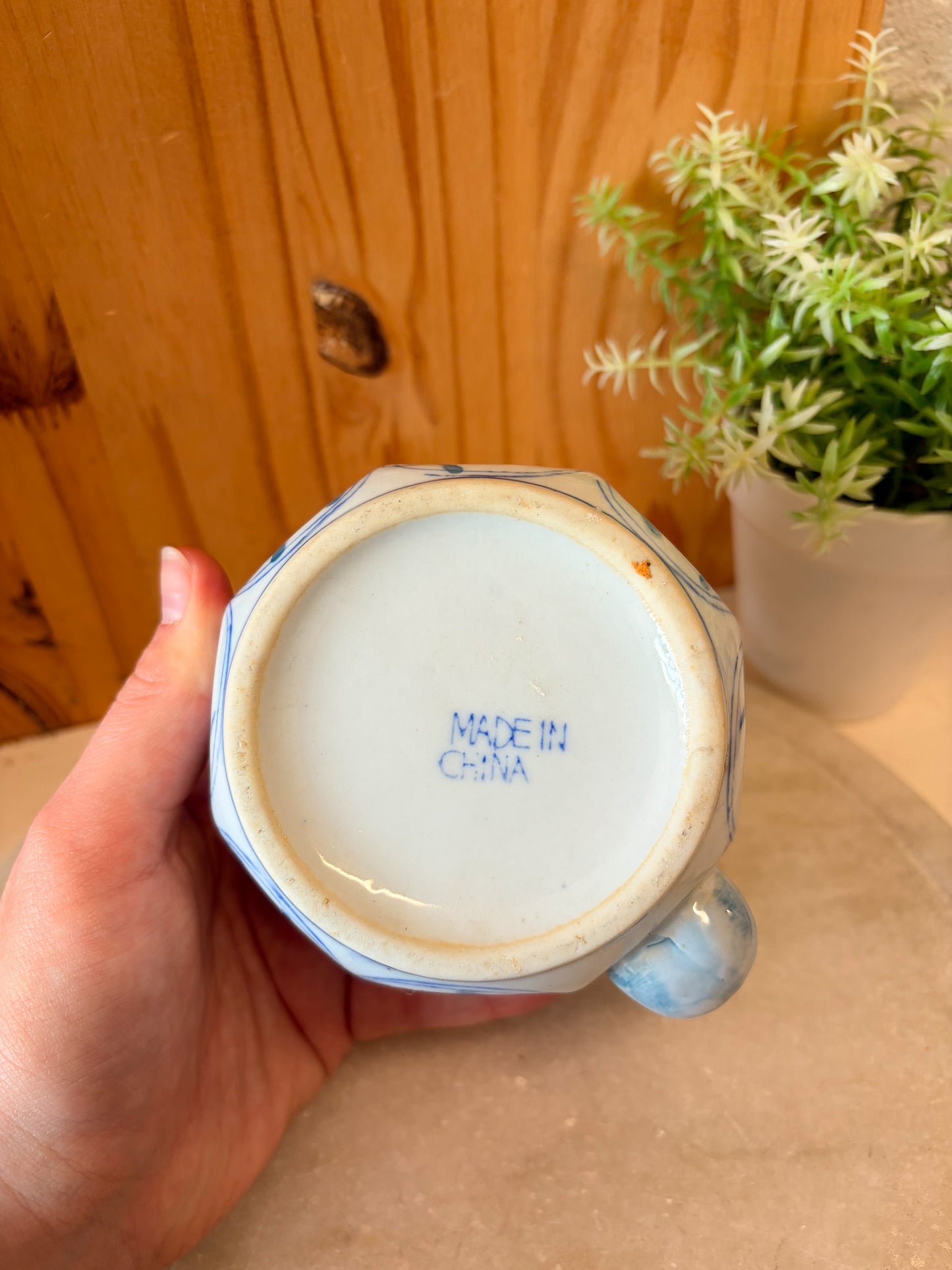 Vtg Floral Porcelain Teapot (Local Pick Up Only)