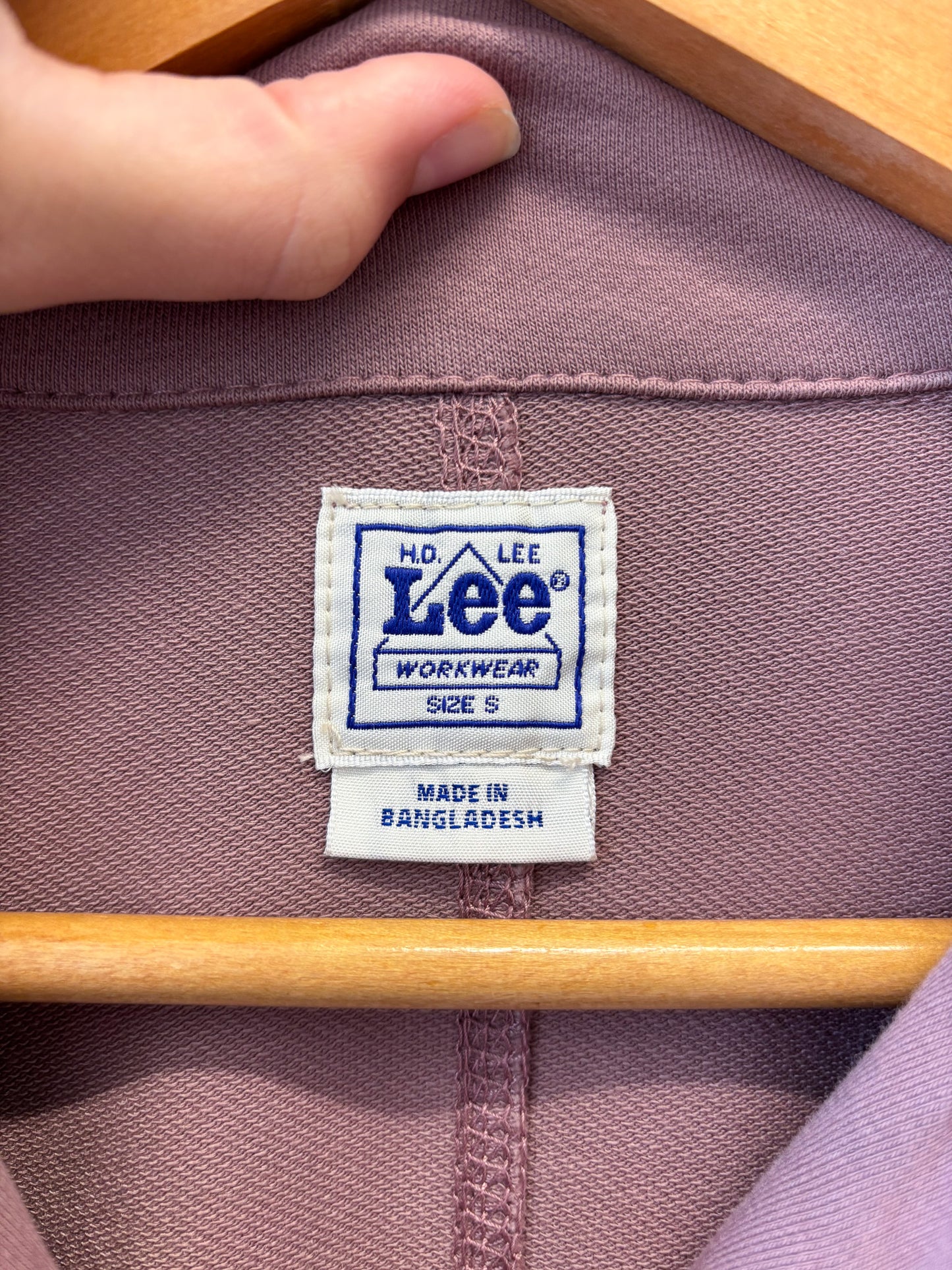 Mauve Lee Button Up Jacket: S