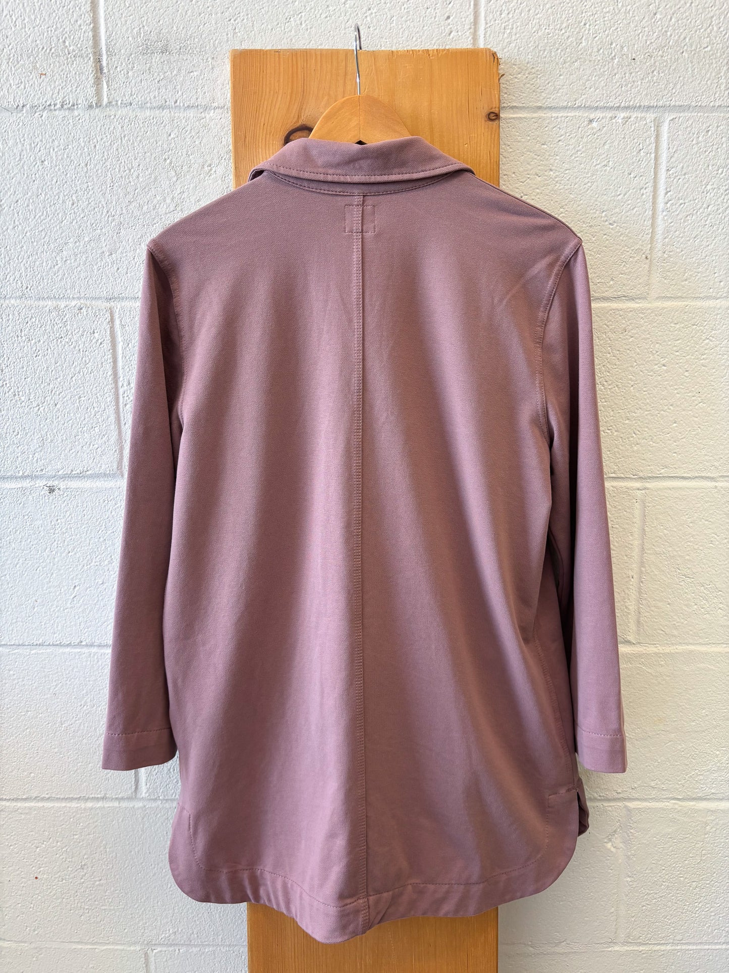 Mauve Lee Button Up Jacket: S