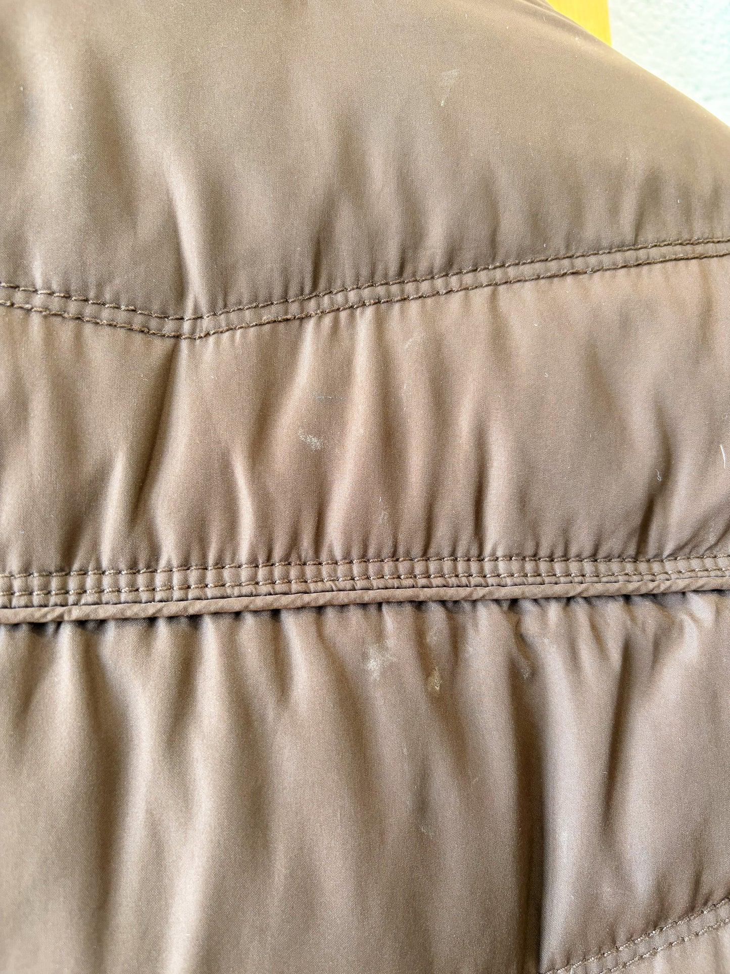Y2K Brown Hollister Puffer Coat : L