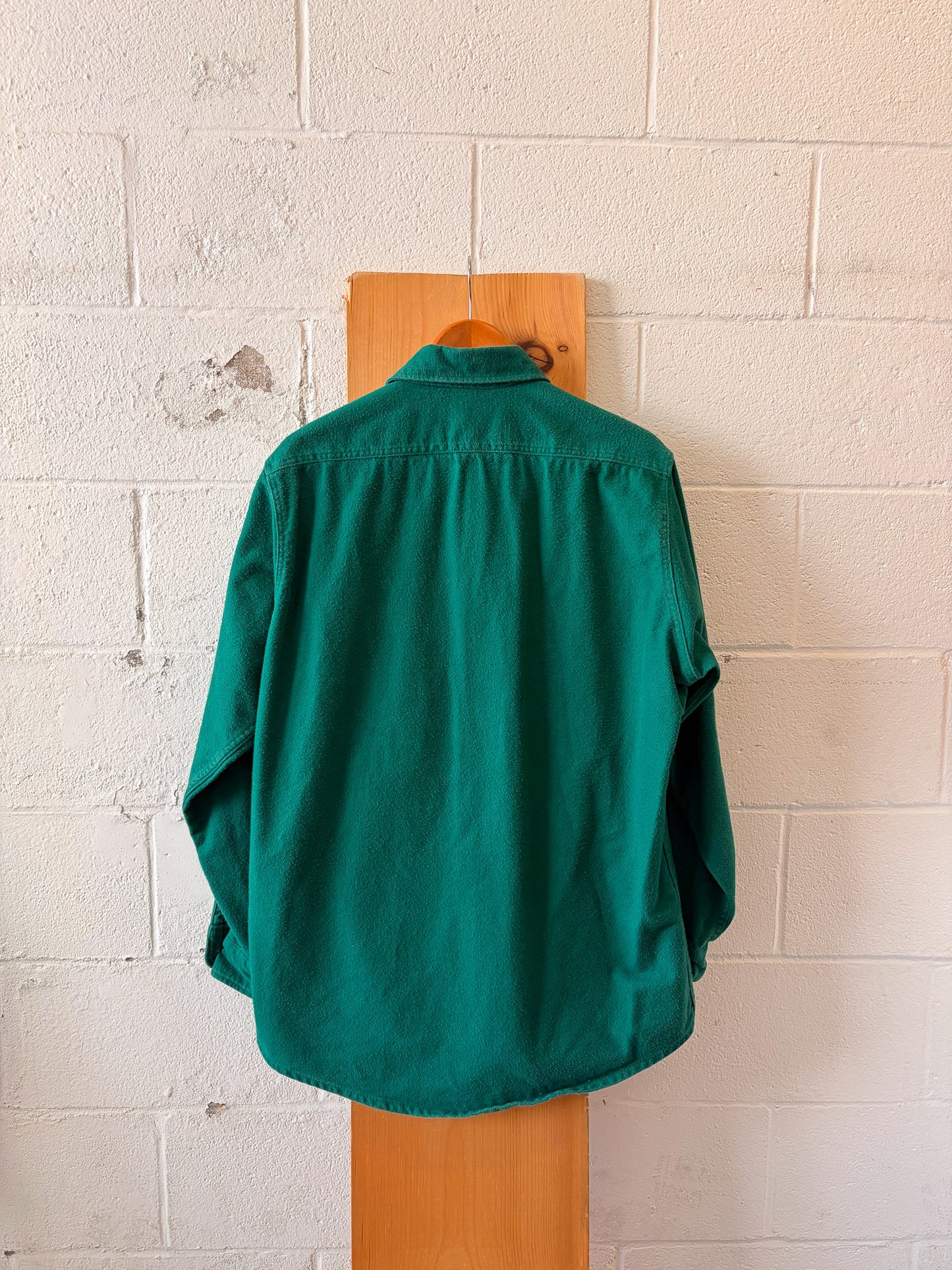 Green Redhead Button Up : LT