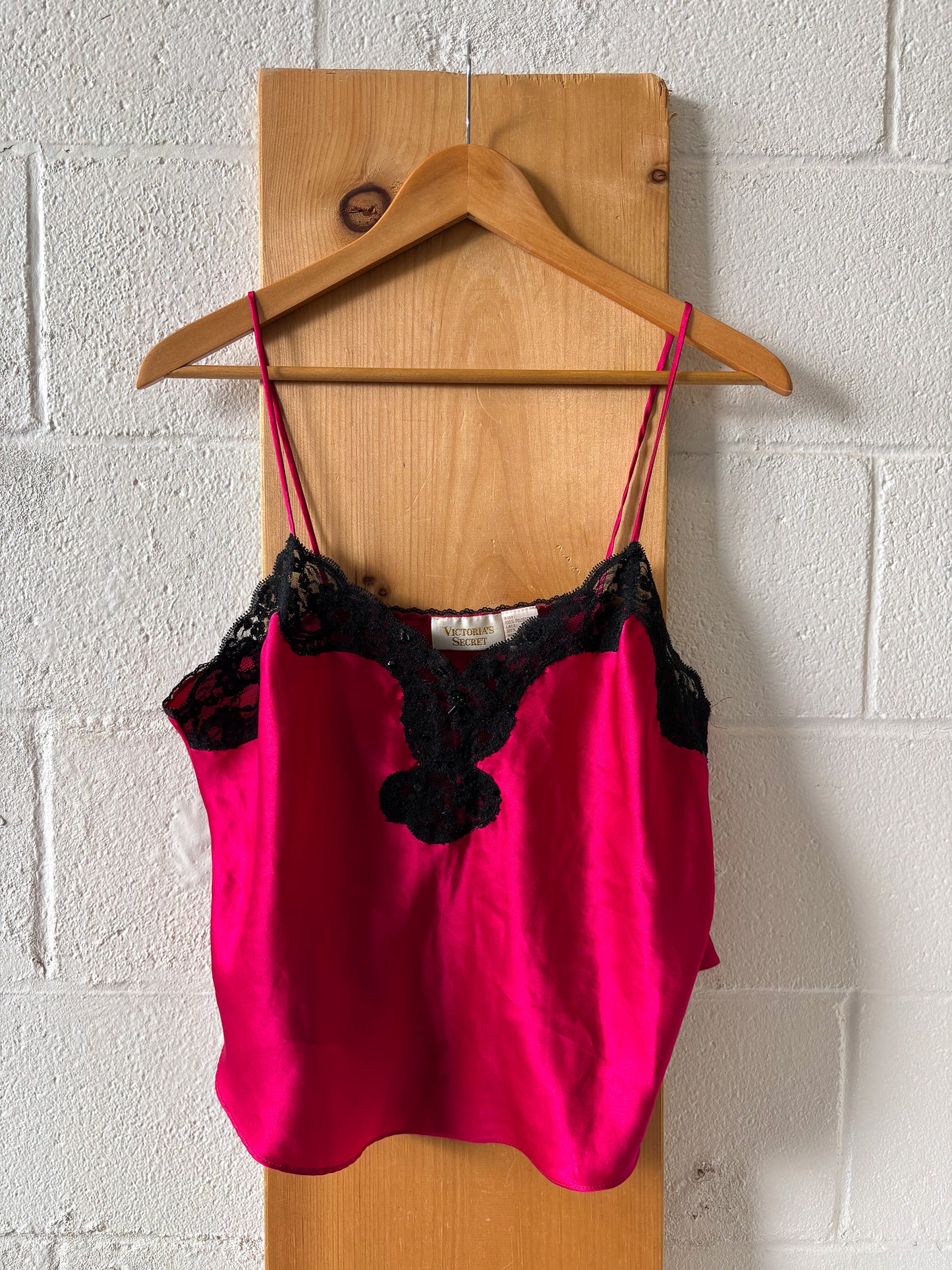 Vtg Victoria's Secret Satin Top : L
