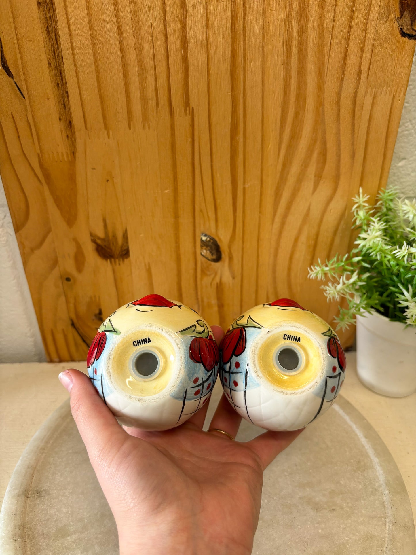 Hand Painted Fish Dish Set (Local Pick Up Only)
