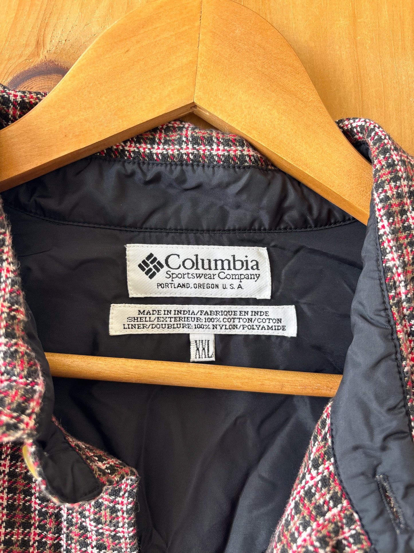 Red Columbia Flannel : XXL
