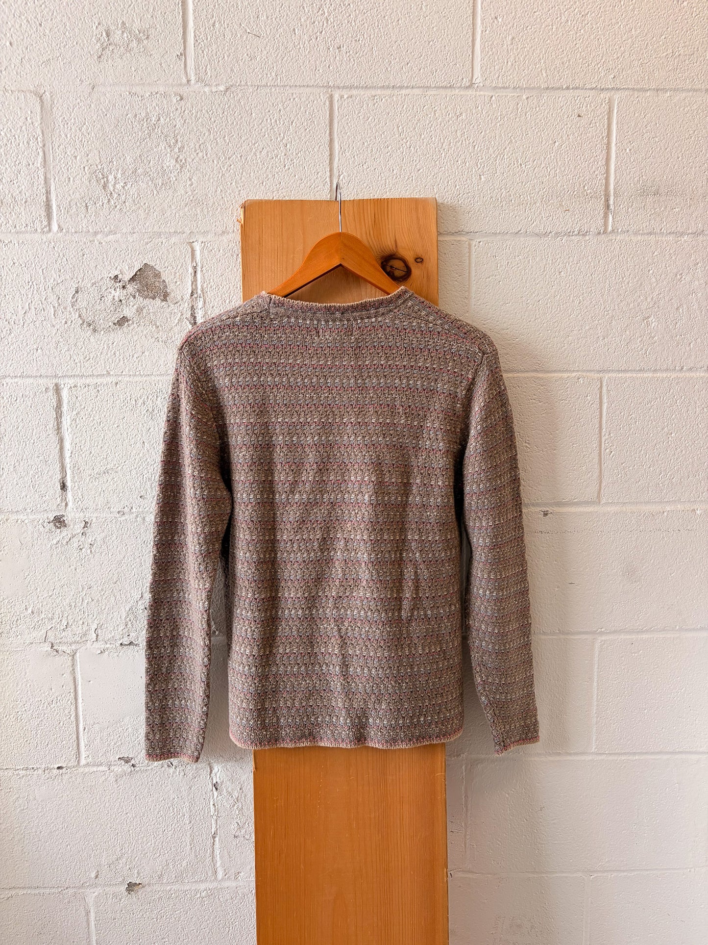 Woolrich Pastel Woven Sweater : M