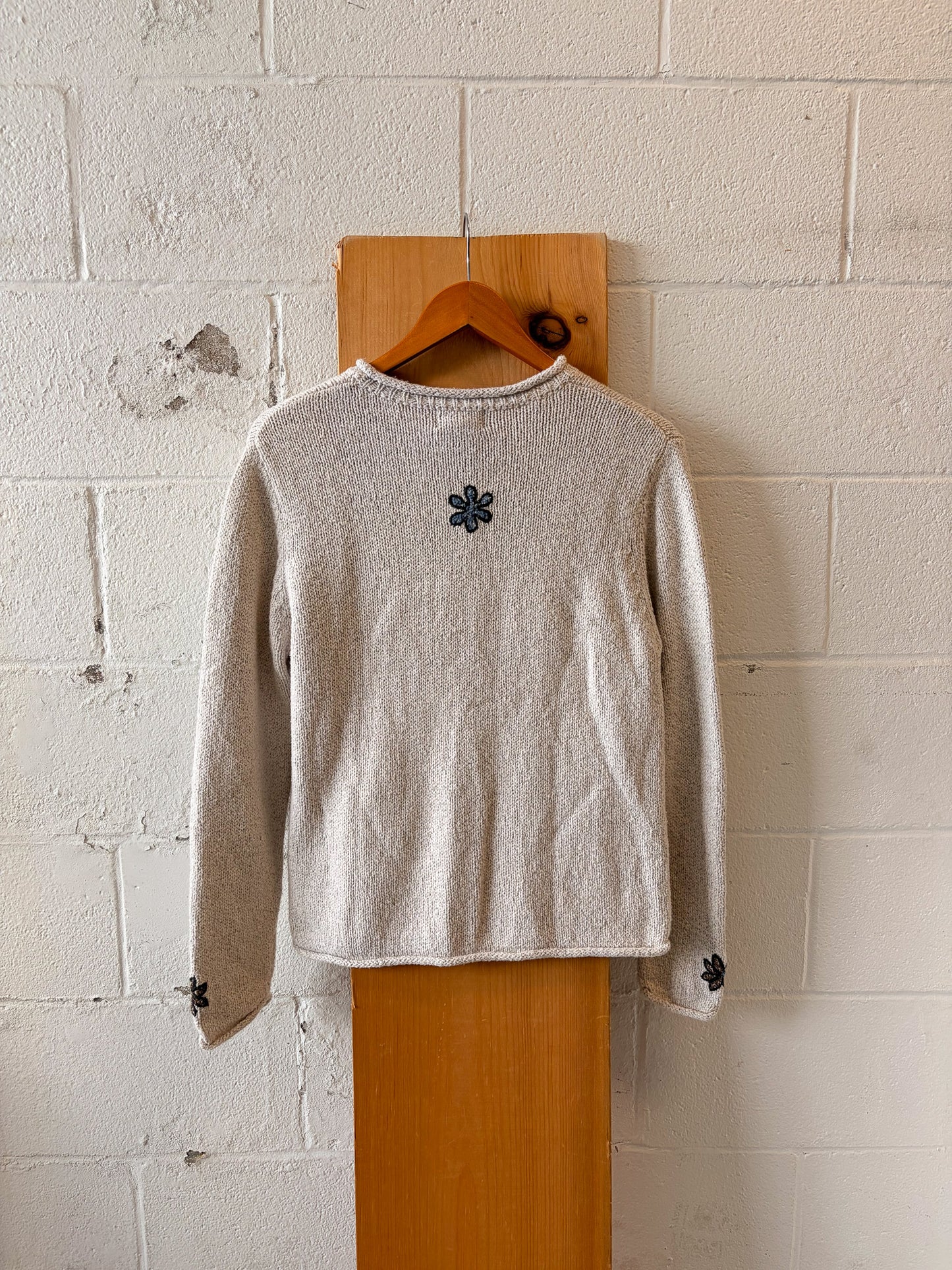 Woolrich Flower Detailed Sweater : M