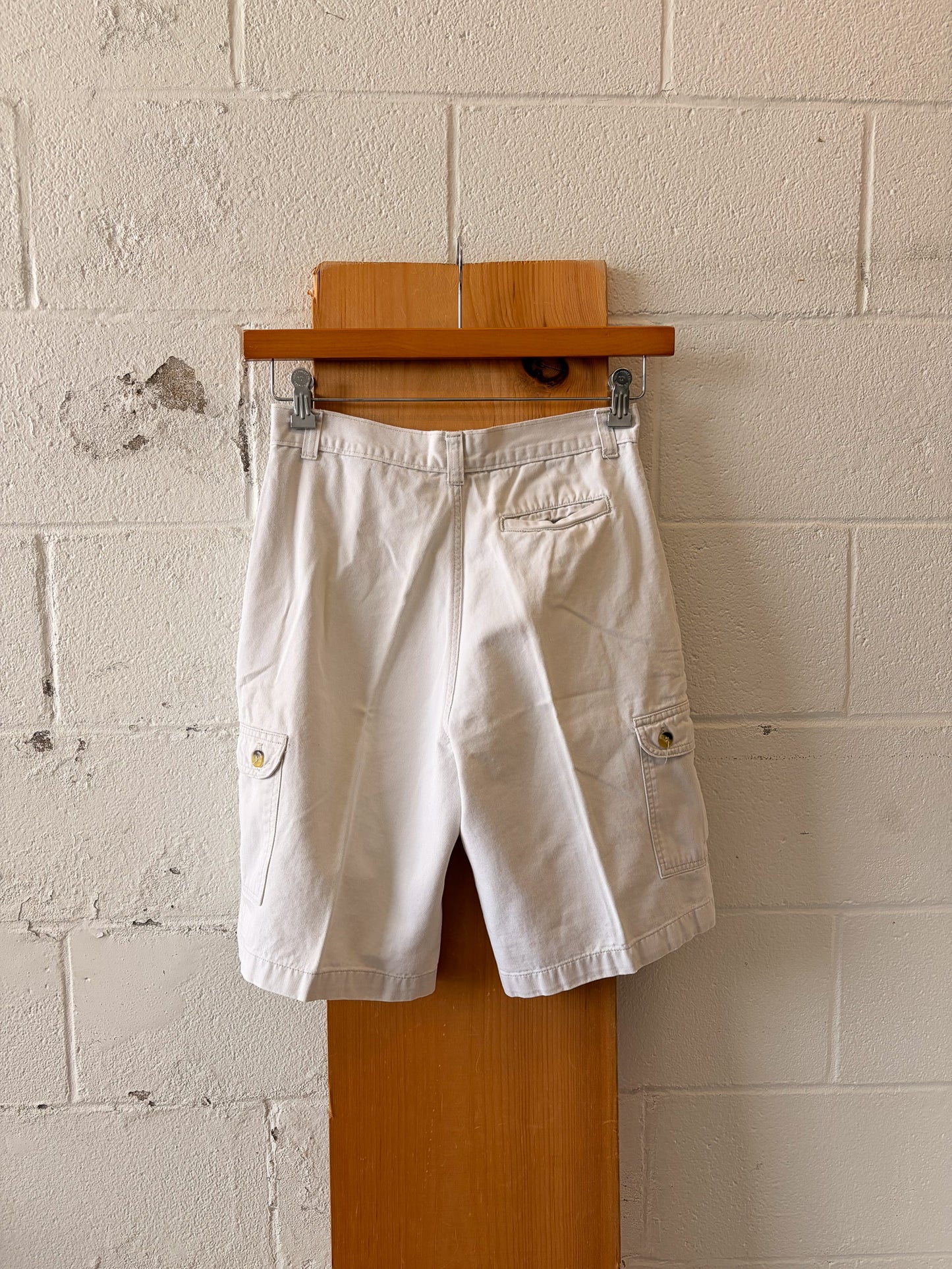Vtg White Northwest Blue Shorts : 16