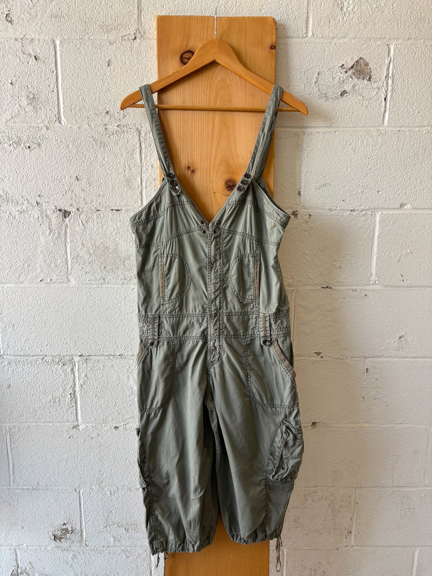 Vtg Cargo Romper : Jrs 11