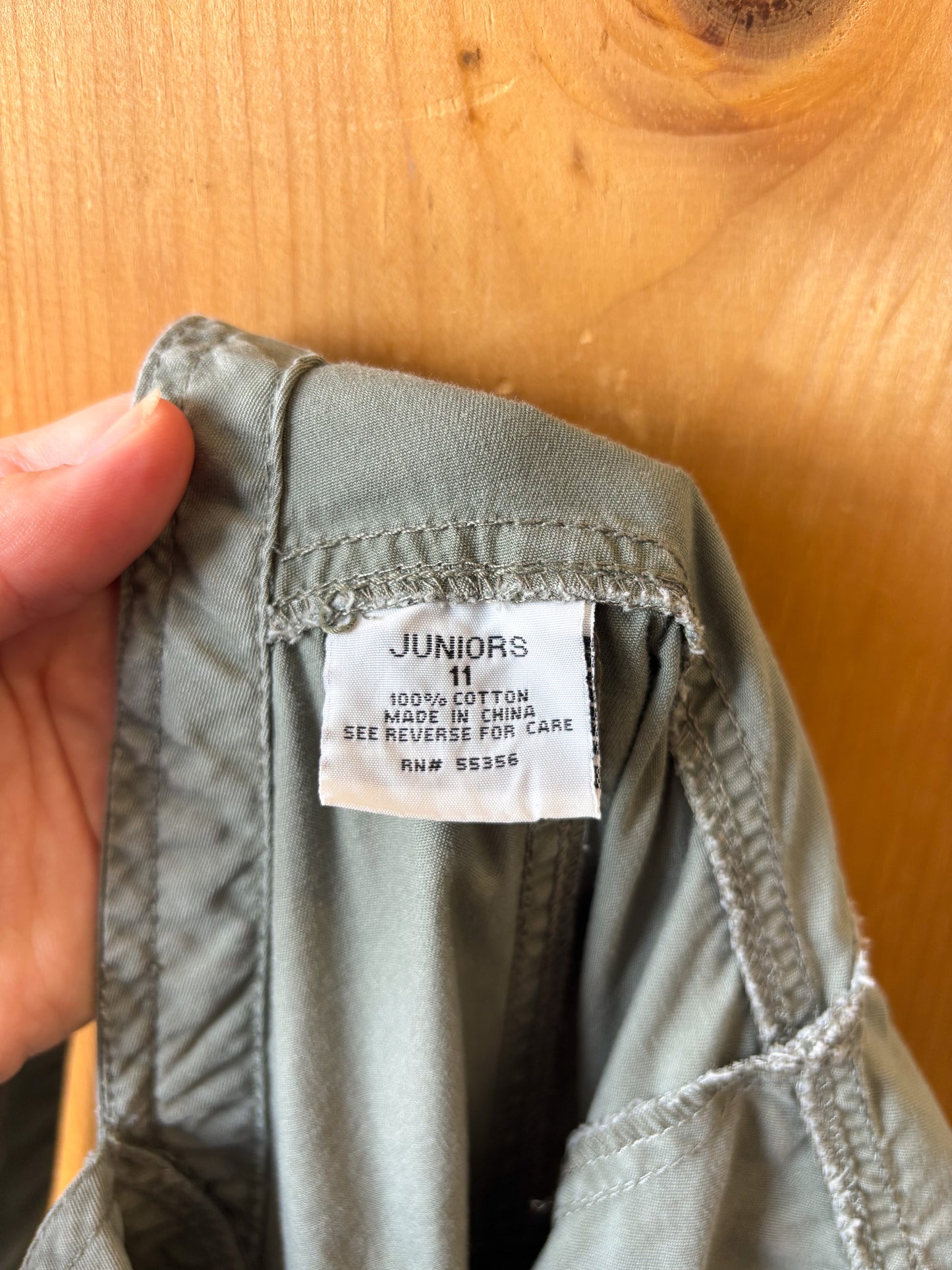 Vtg Cargo Romper : Jrs 11