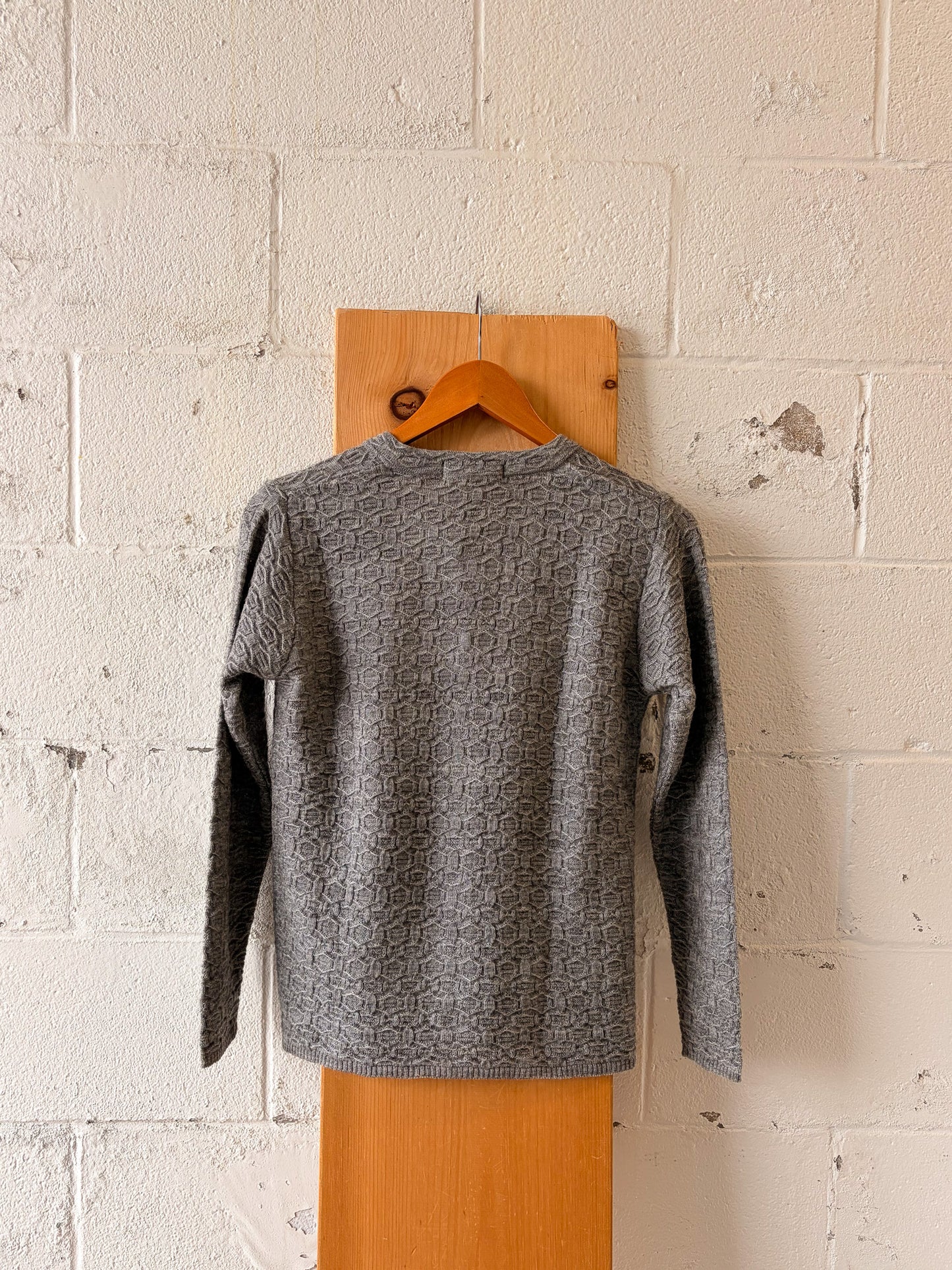 Gray Cardigan : S (As Is)