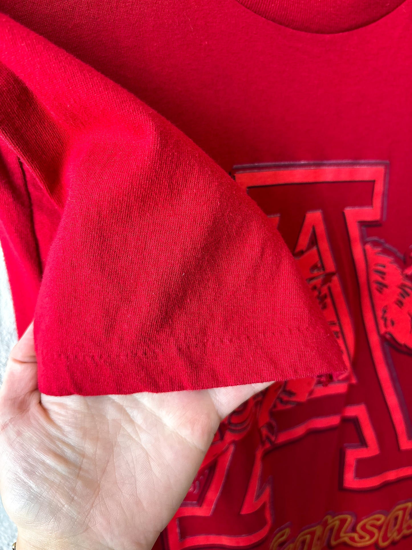 Vtg Nutmeg Razorback Tee : M
