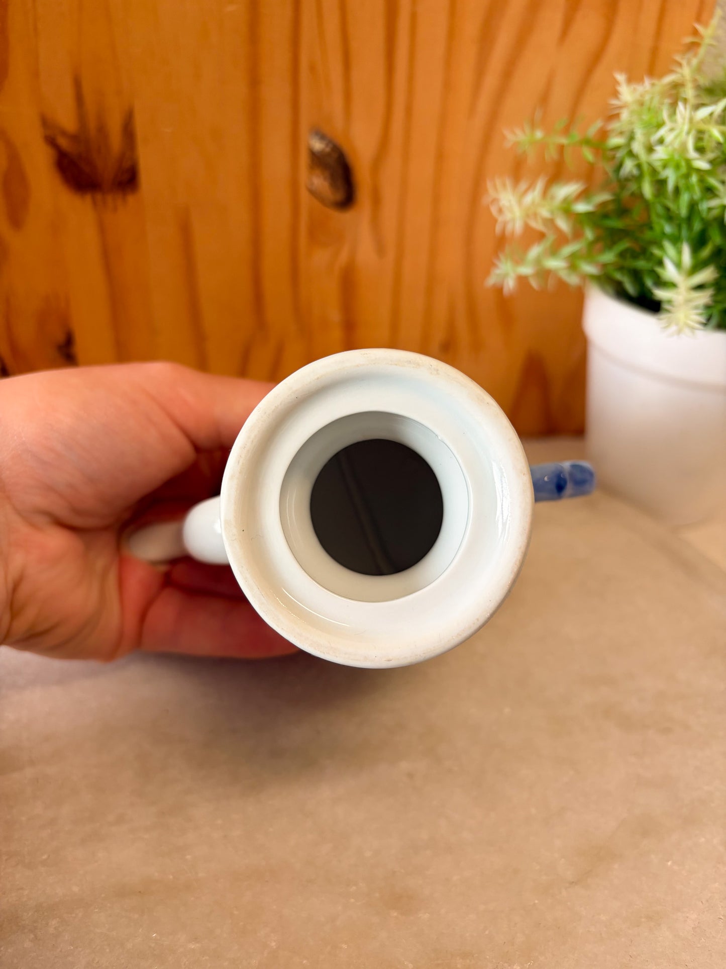 Vtg Teapot-Shaped Votive Candle Holder (Local Pick Up Only)